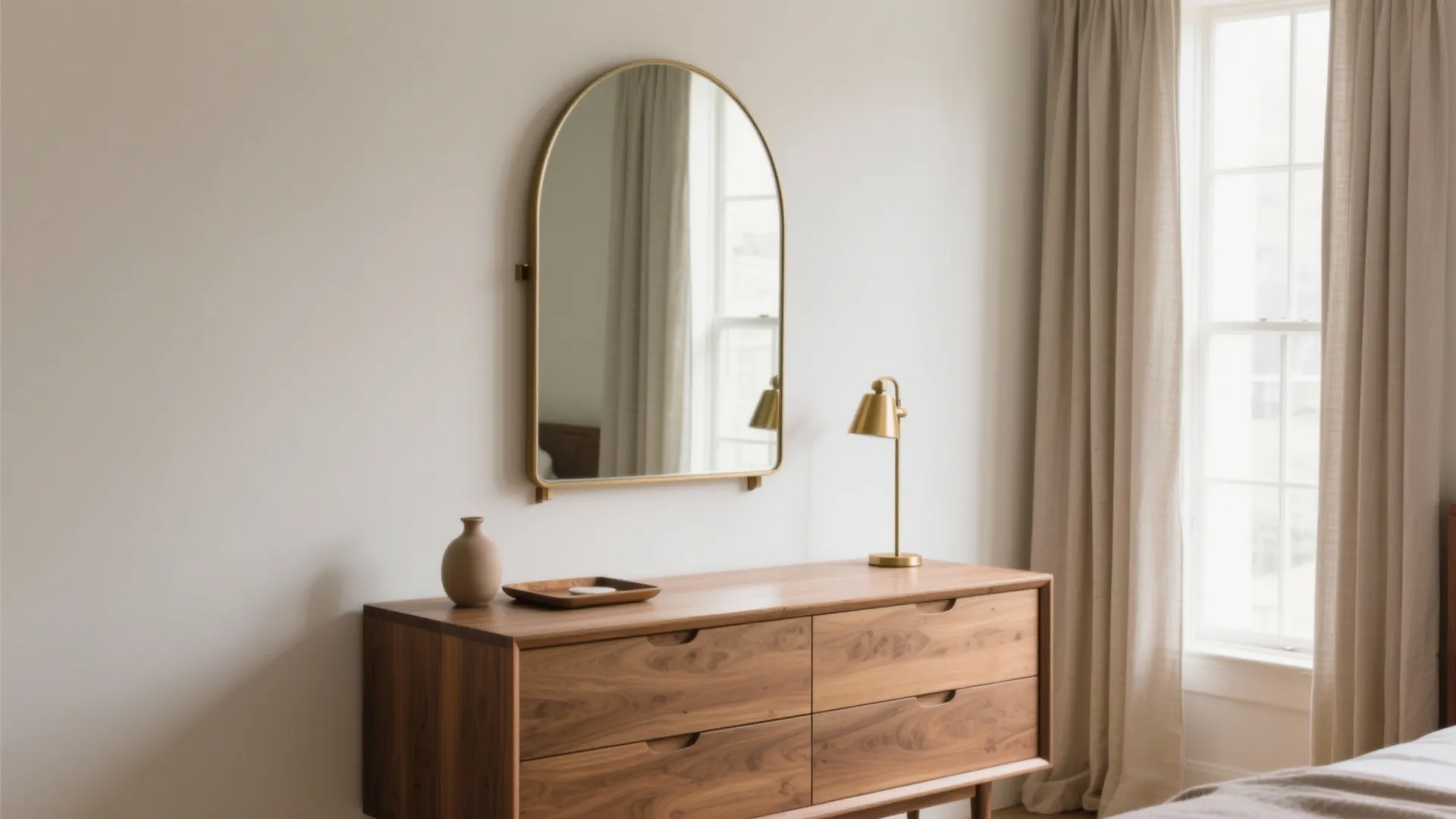 Idea 1: The Oversized Arch Above the Dresser