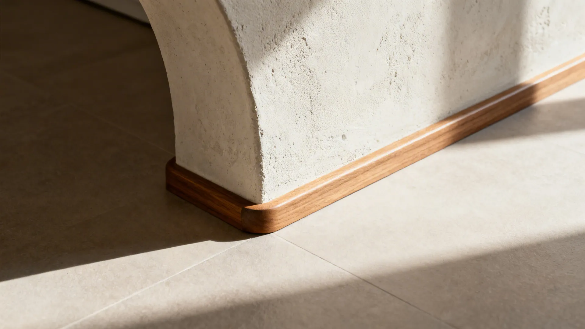 Soft-Curve Arch With Framed Opening