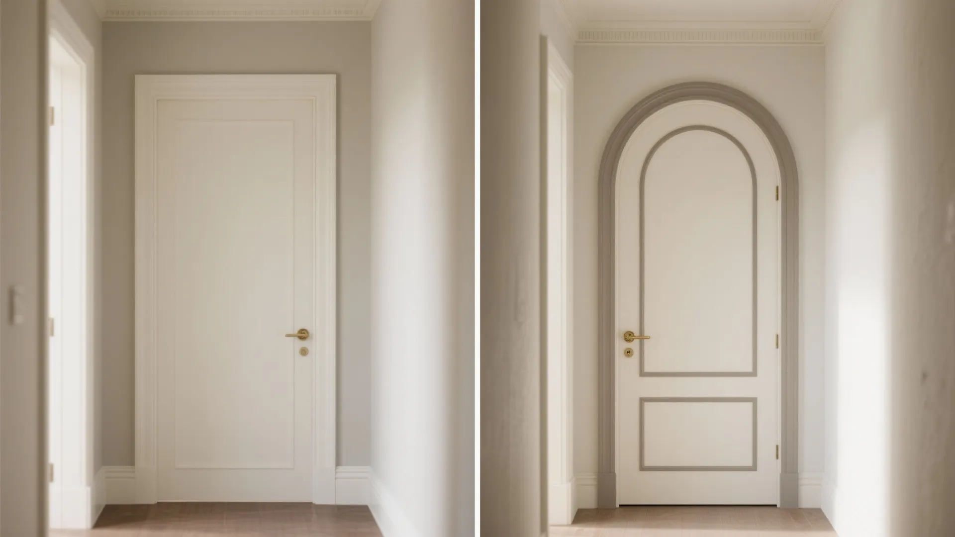 Architectural Molding or a Painted Arch Illusion