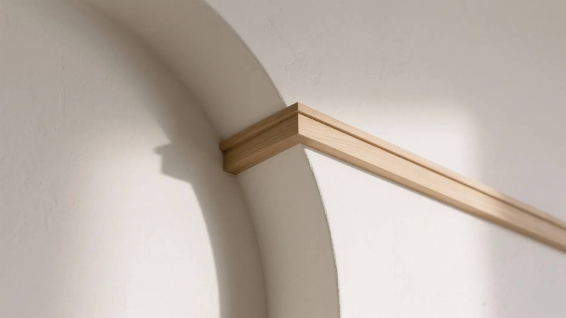 Idea 2: Half walls and soft arches to guide movement