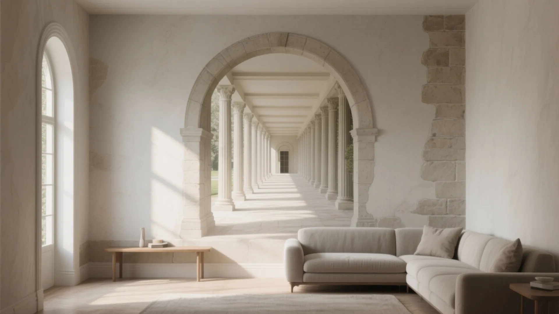 Trompe-l’œil Arches and Vistas for Instant Depth