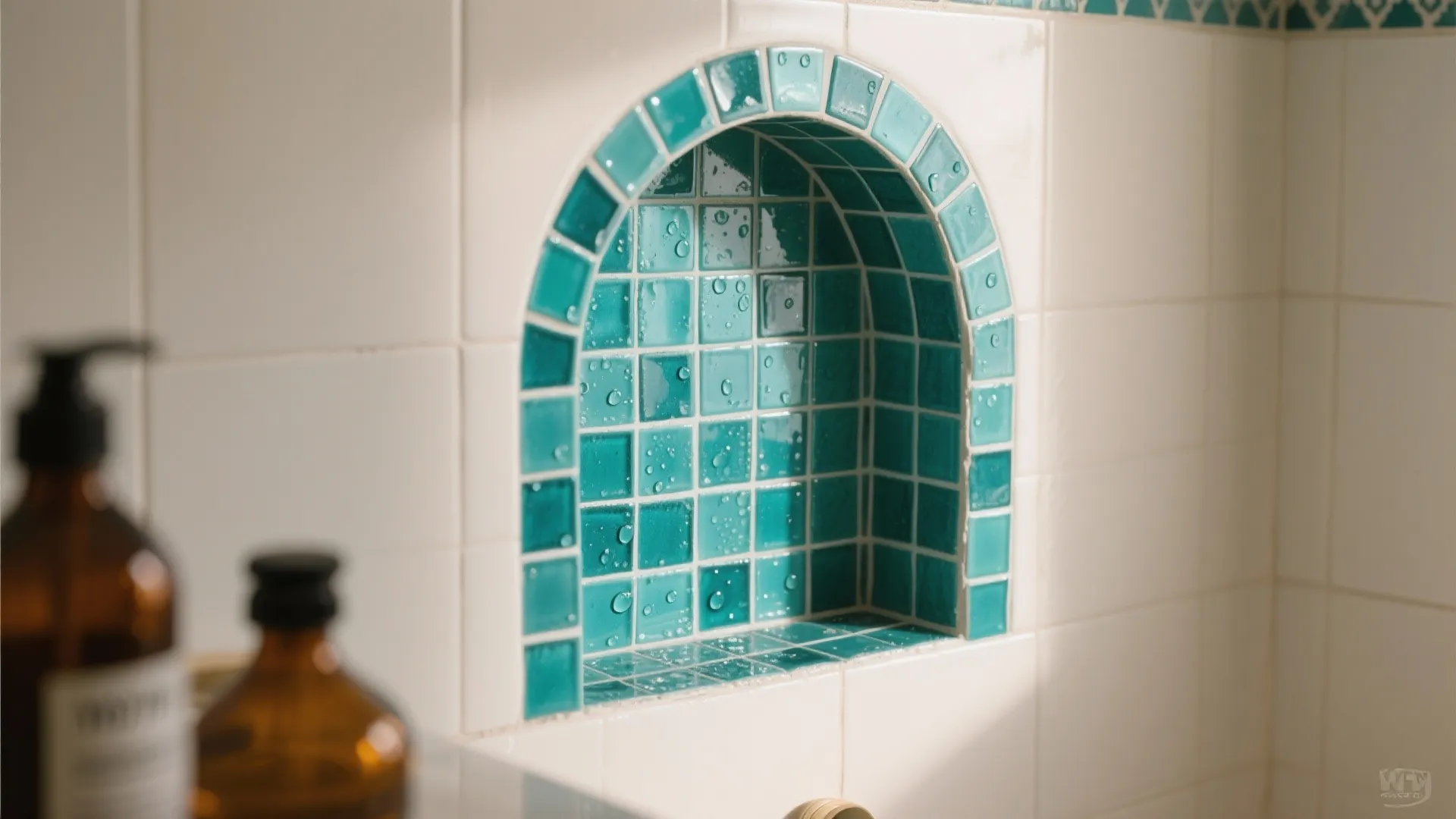 Arch Niche With Mosaic Accent