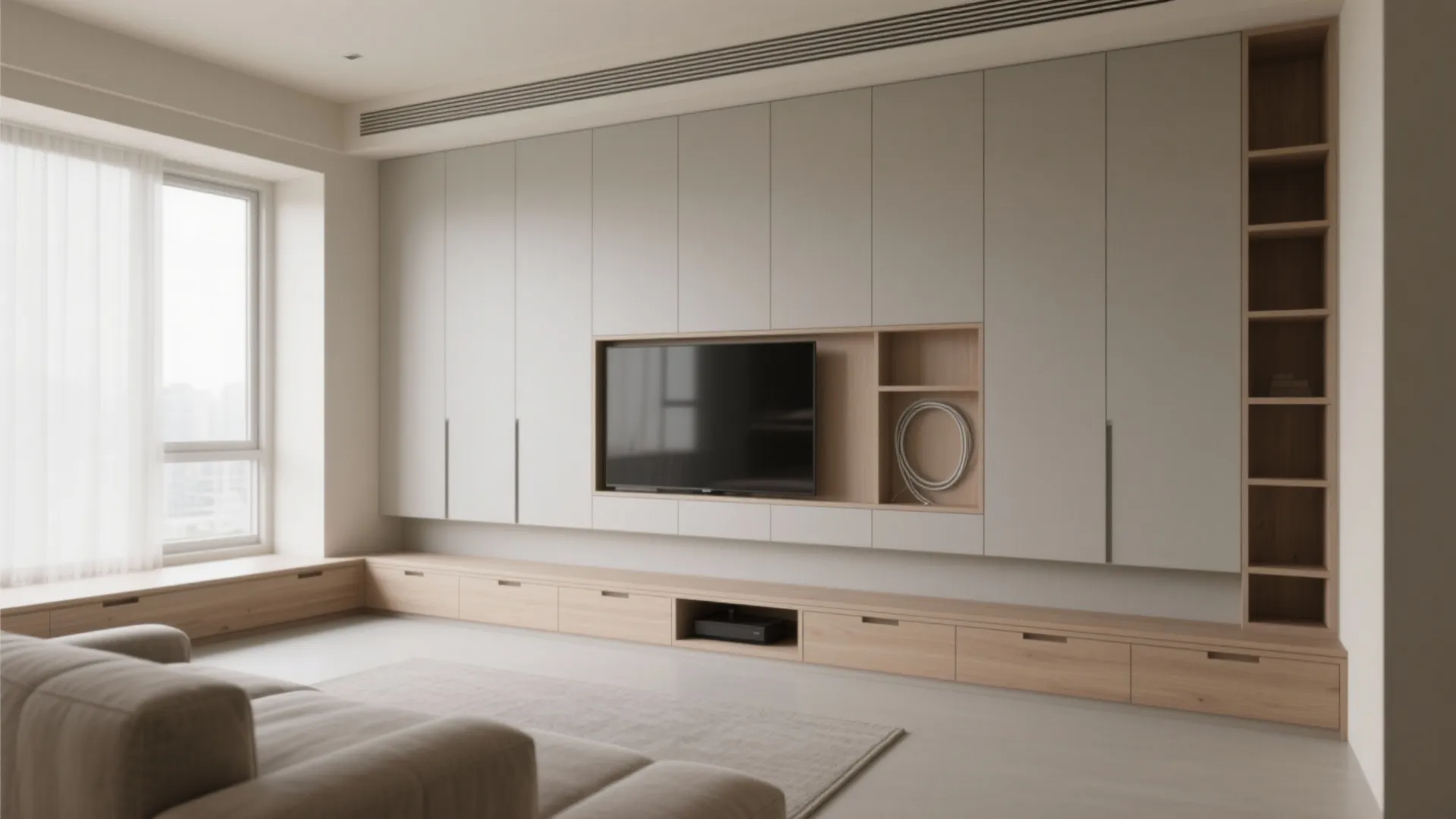 Minimalist storage that looks like architecture