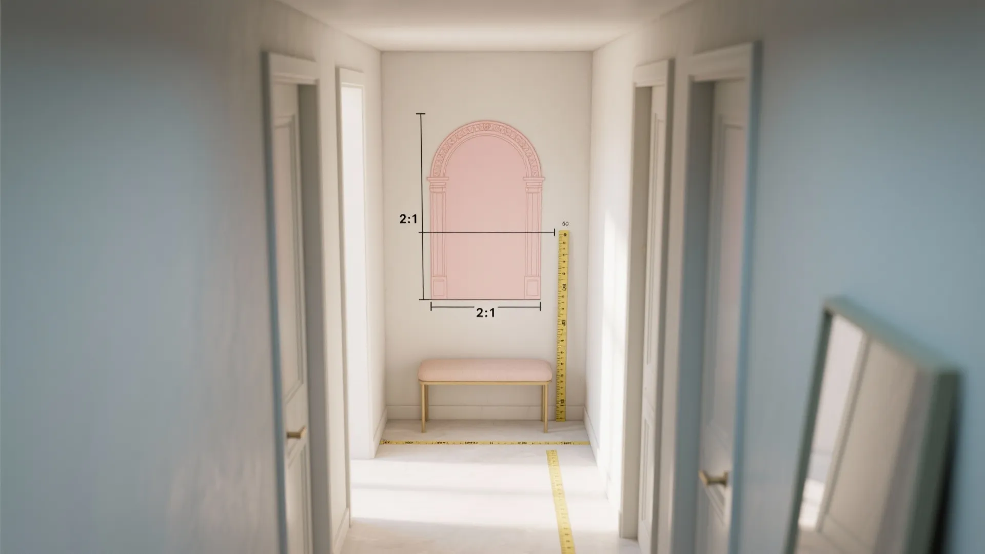 Trompe-l’oeil Arches and Doorways for Visual Depth