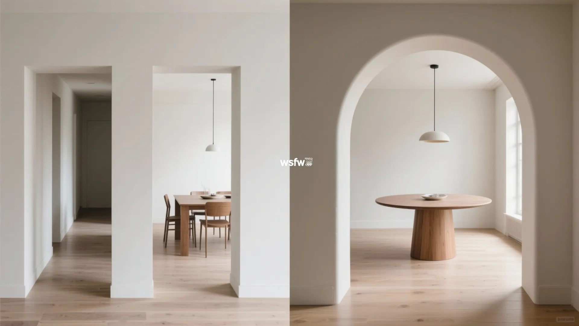 Soft Arch Openings to Zone Spaces