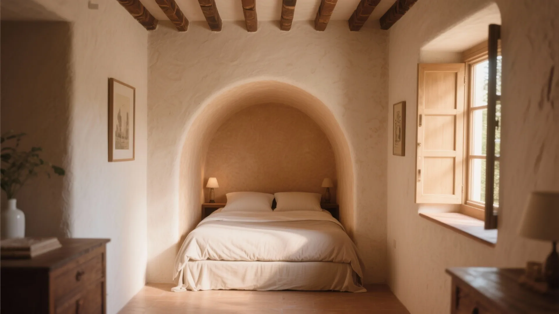 9. Arched Bed Niche