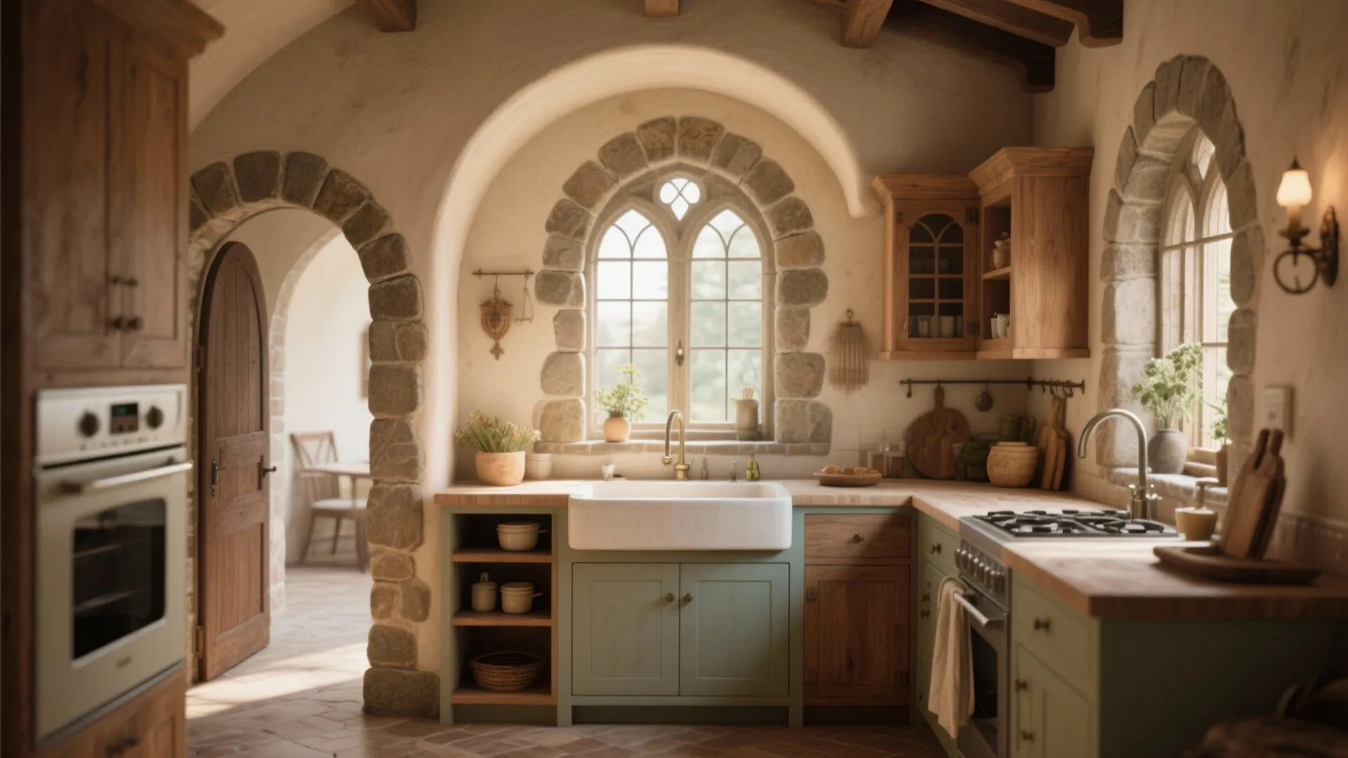 2. Arched Doorways and Windows