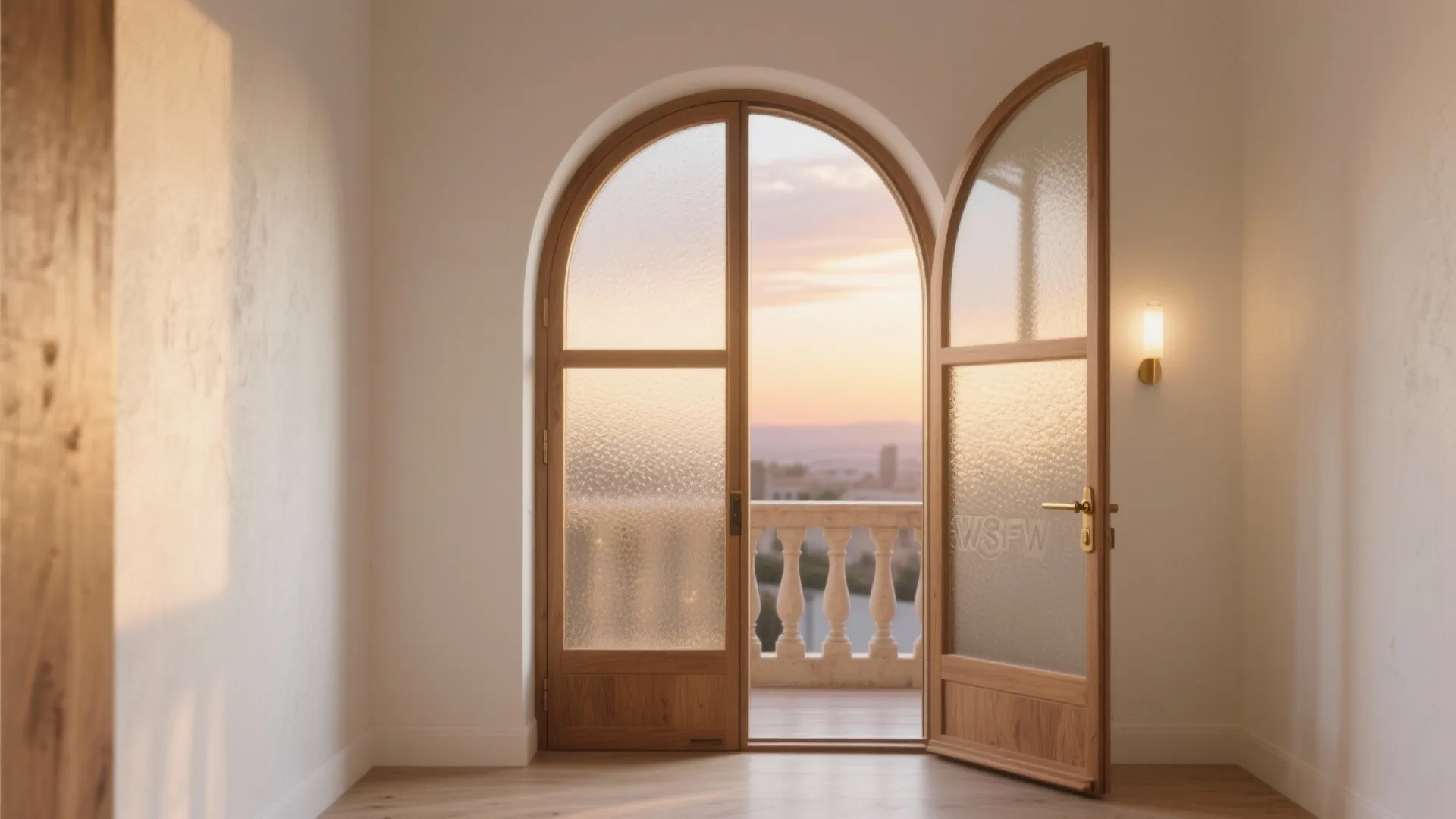 Arched and Curved Frames: Soft Architecture for Small Rooms