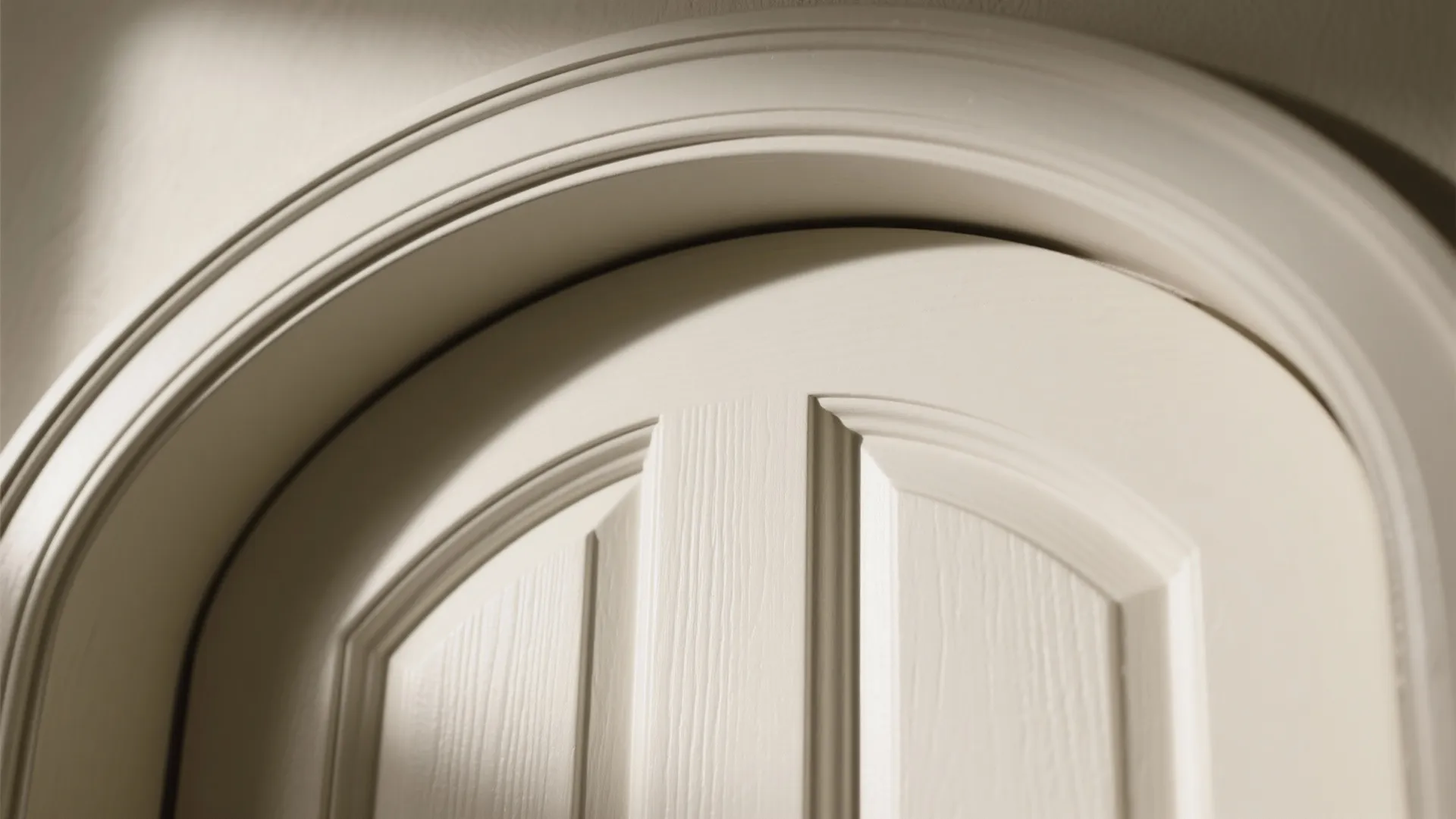 Arched Shaker or Fluted Wood