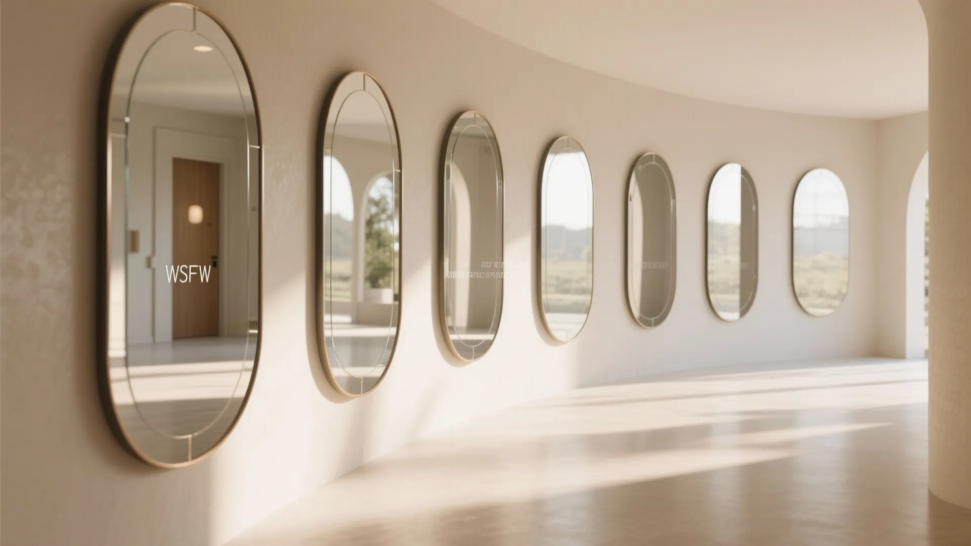 5. Arched Mirror Cluster