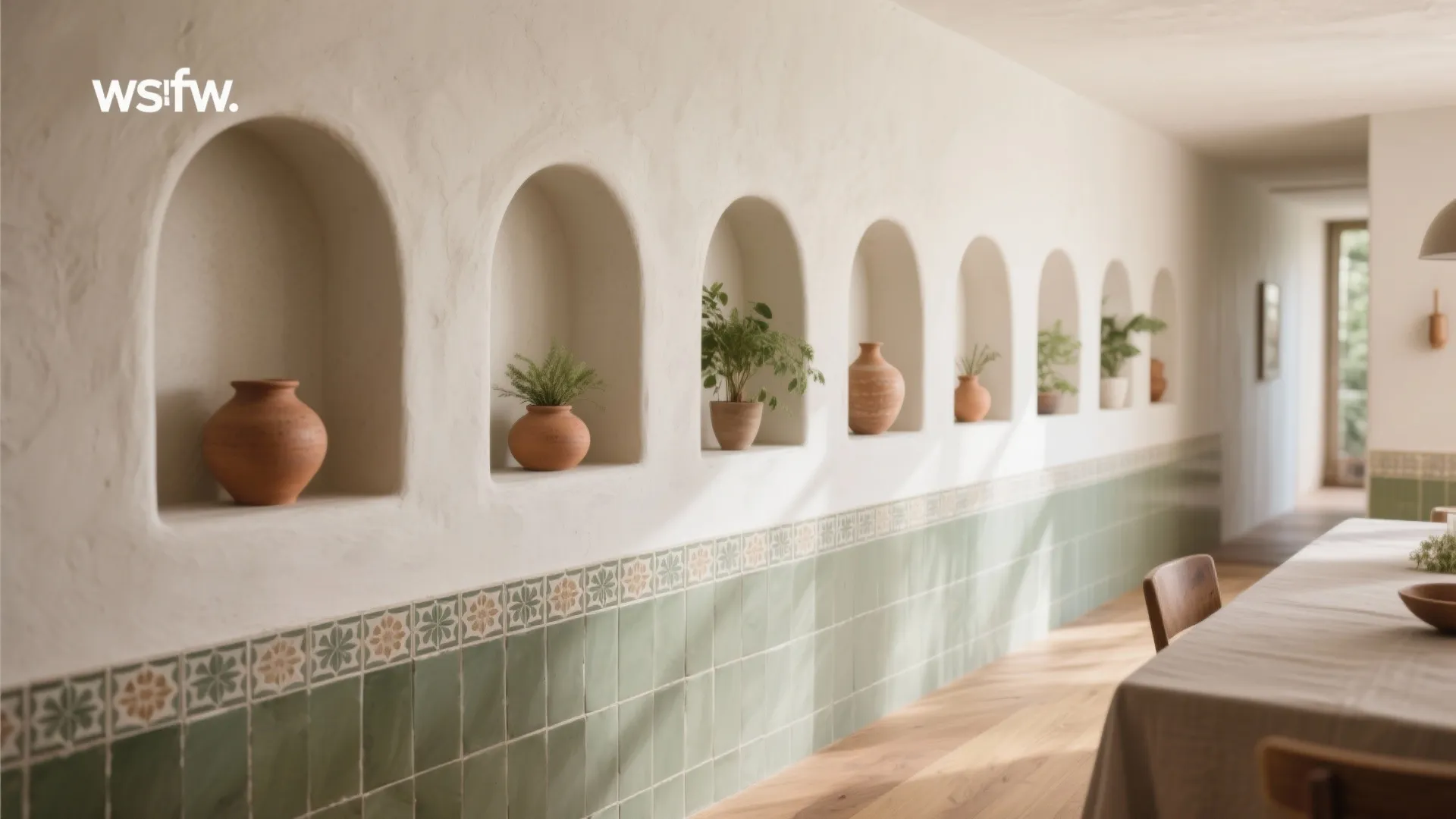 Arched Wall Niches as Practical Art