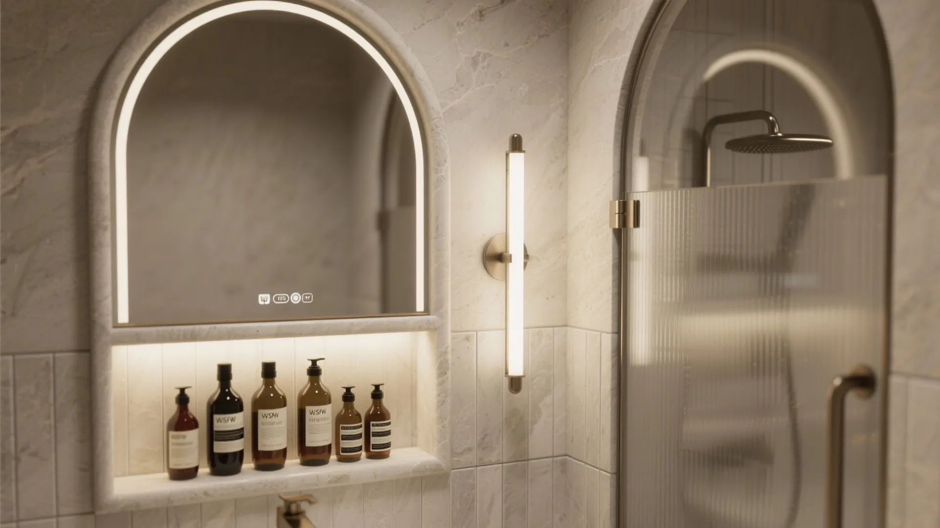 Arched Niches and Soft Curves