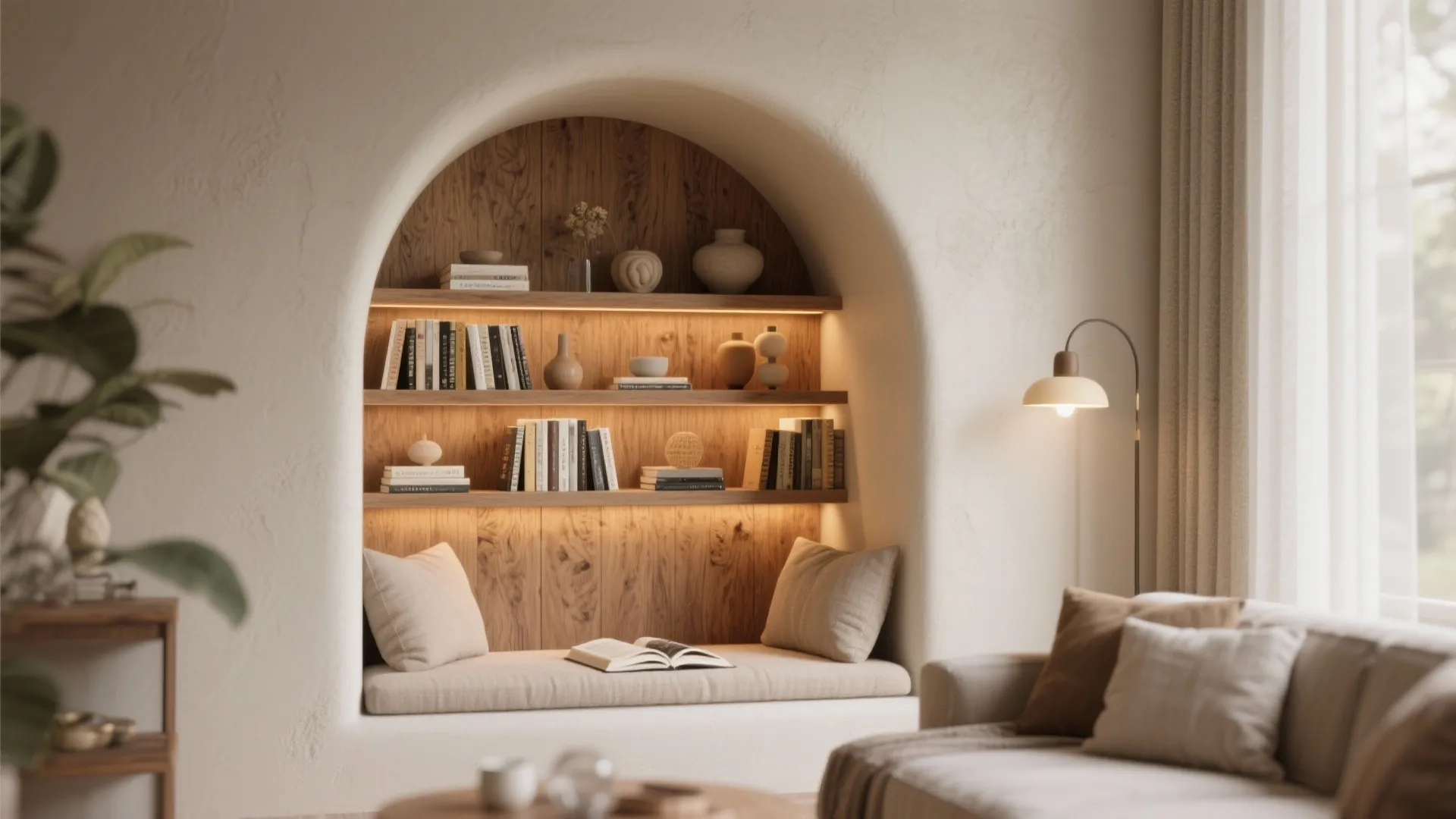 Arched Niche Display