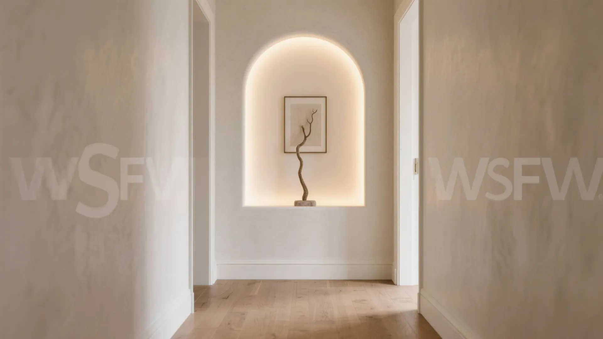 Arched Niches and Soft Curves