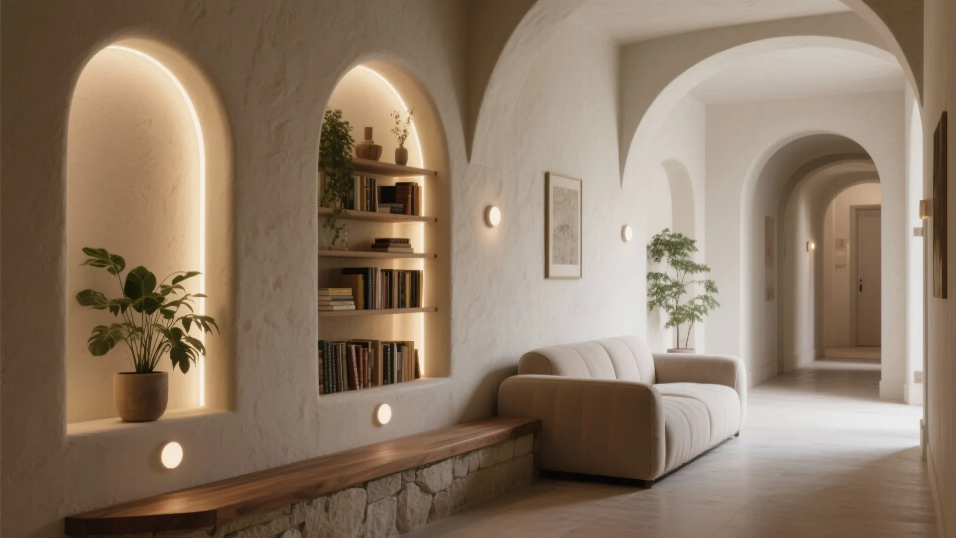 Built-In Niches and Arches