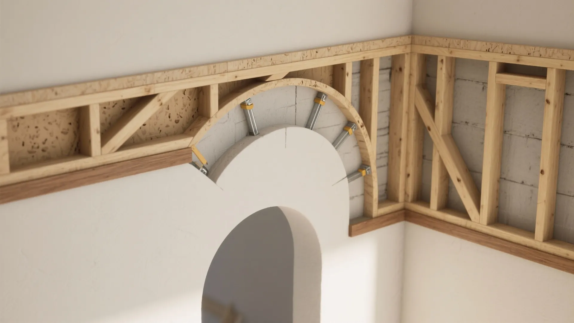 Arched Opening in a Load-Bearing Wall (with Professional Support)