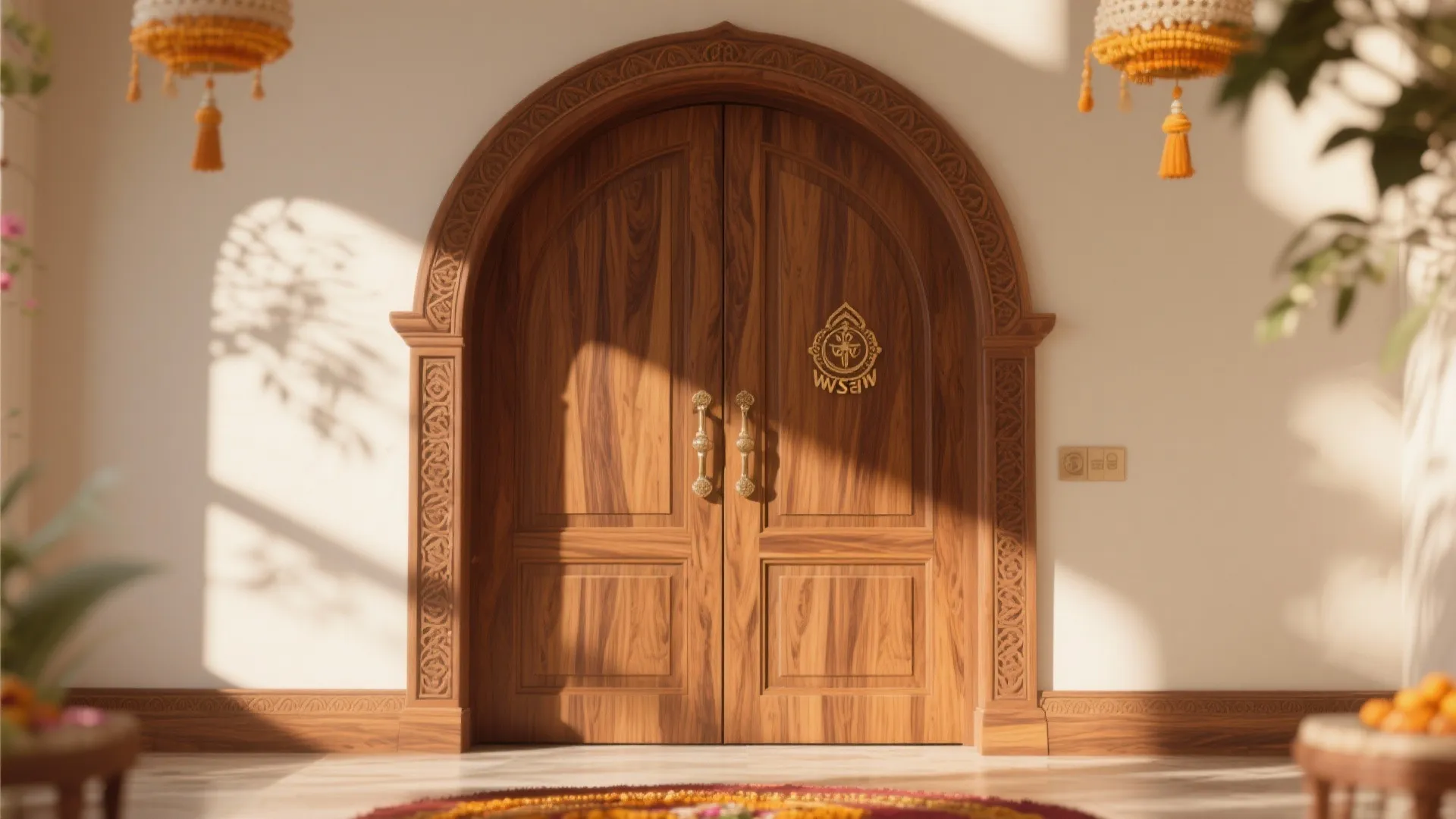 Traditional Arch with Veneer Finish