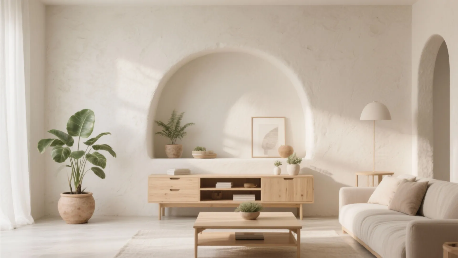 4. Curved Arch Niche