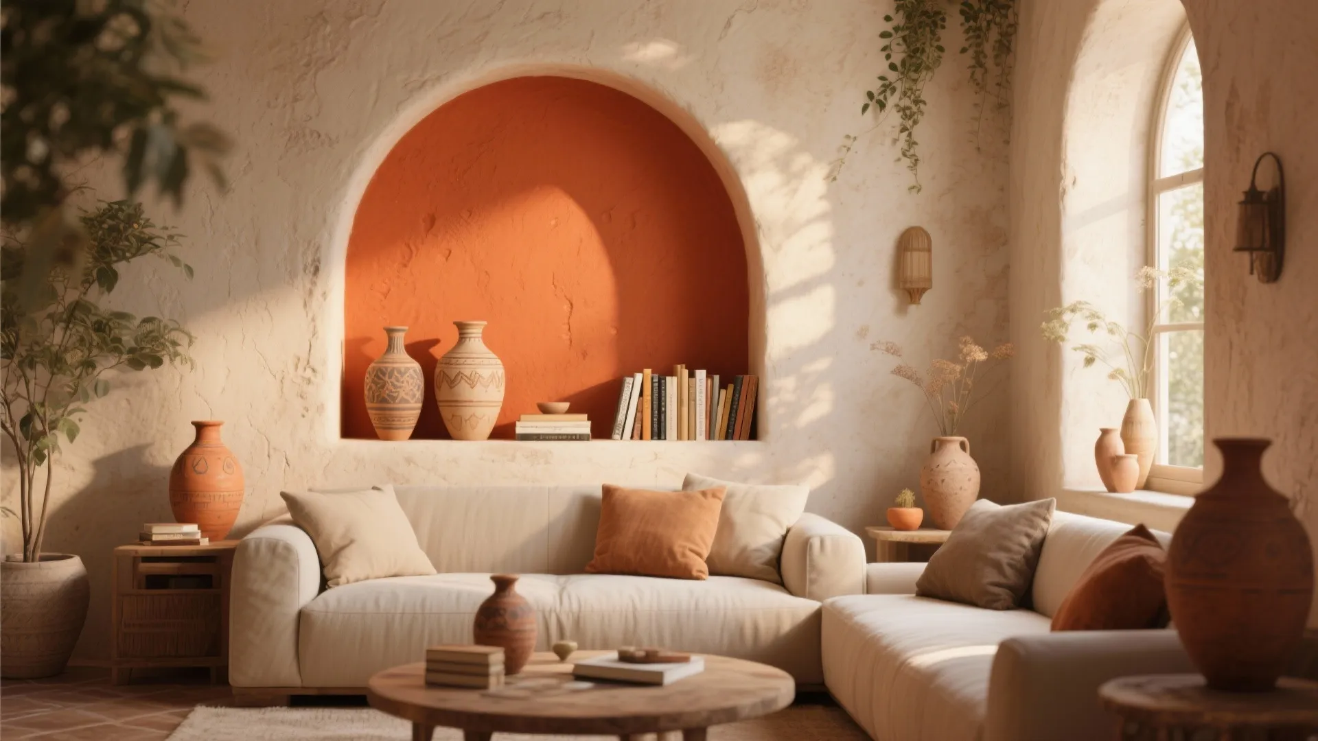 3. Arched Wall Niches