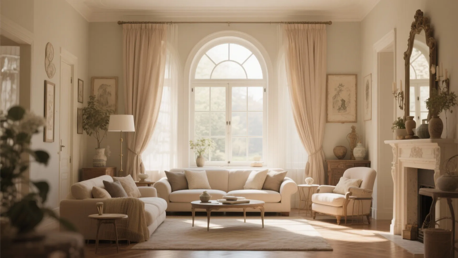 6. Arched Window Frames