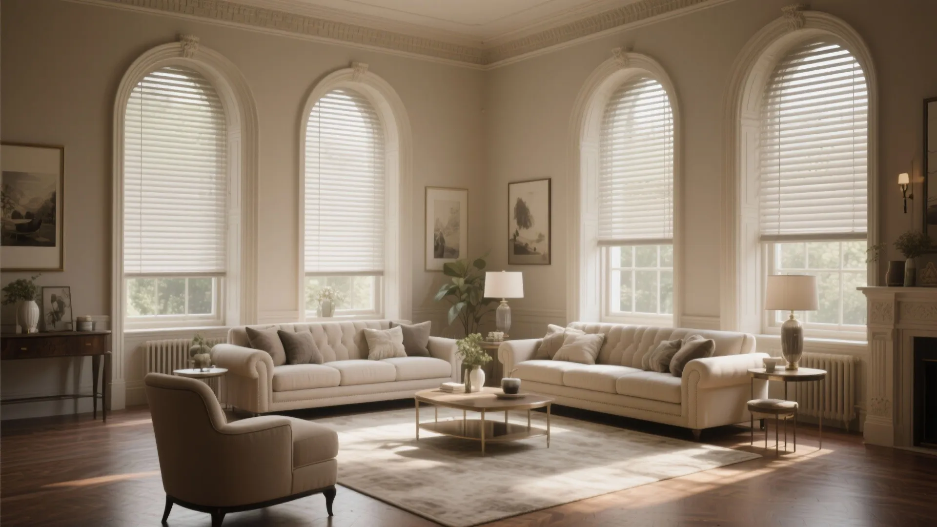 3. Arched Windows for a Soft, Elegant Look