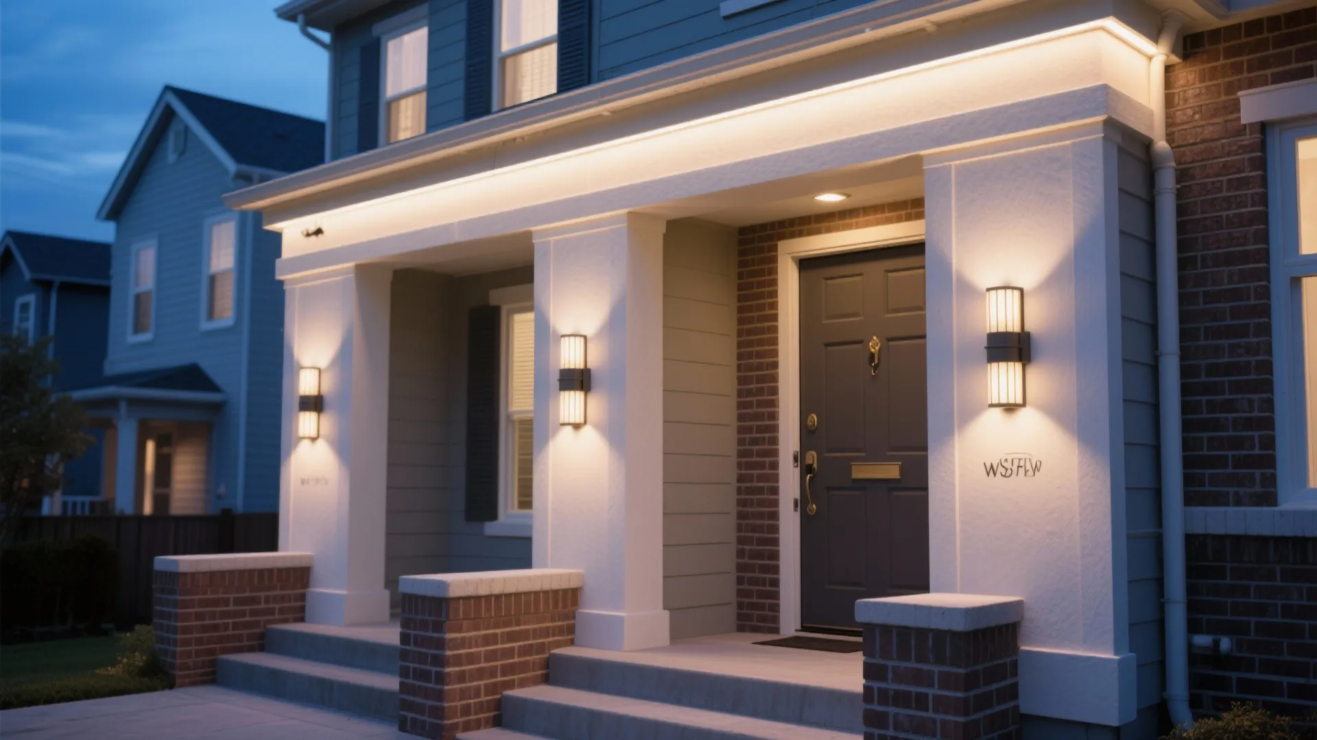 Directional Beams as Architectural Accents