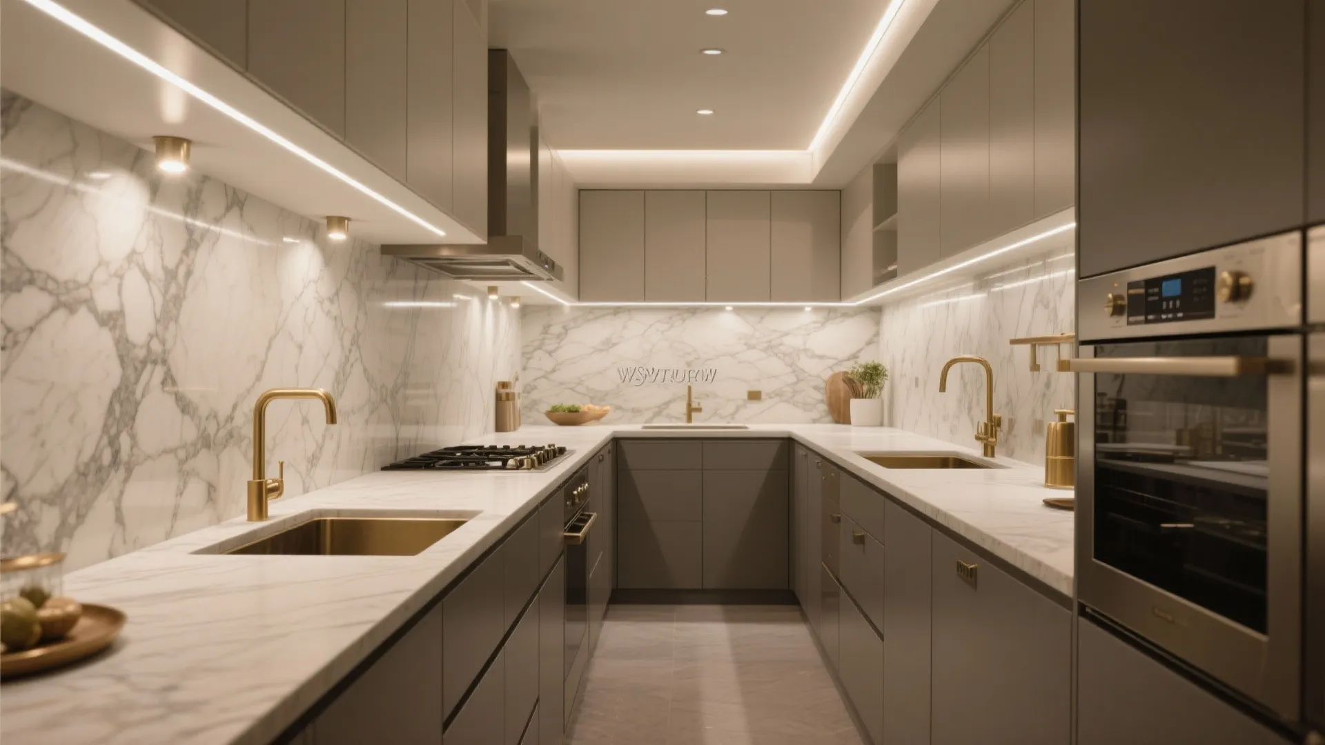 Architectural lighting that sculpts space