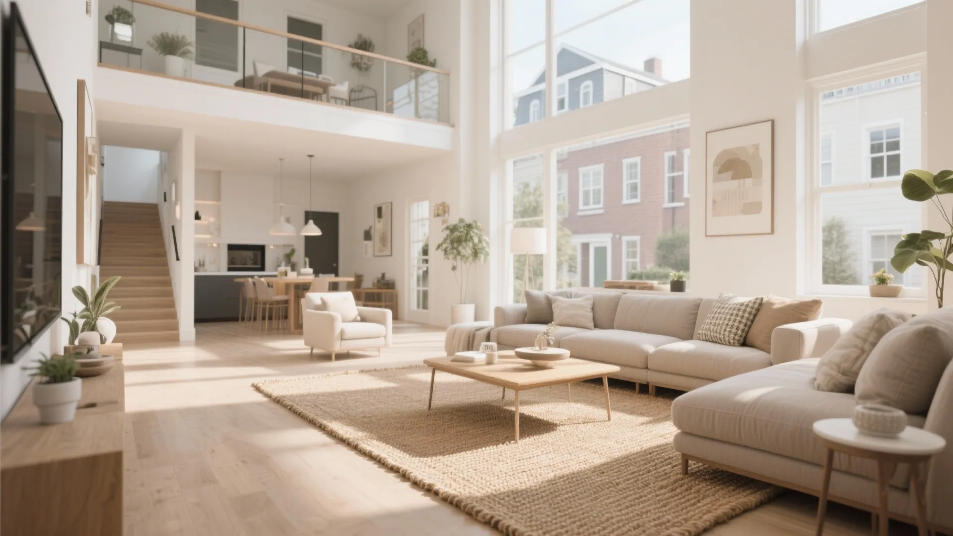 6. Area Rugs to Define Zones