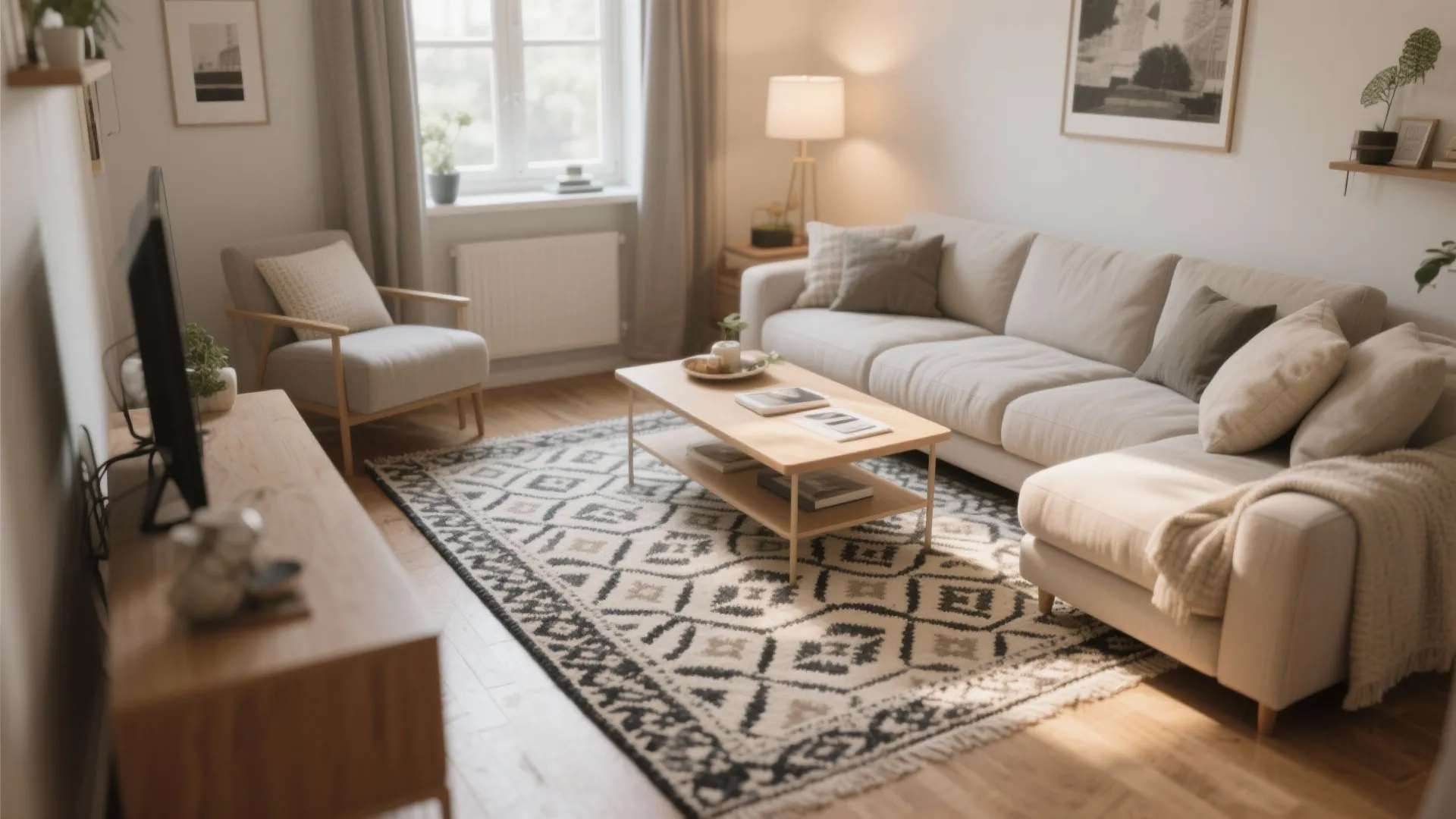 Area Rugs to Zone the Space