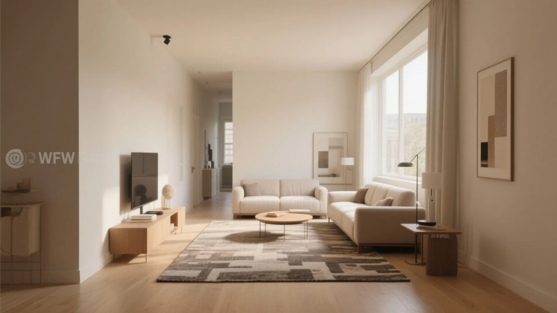 Defined Zones with Area Rugs