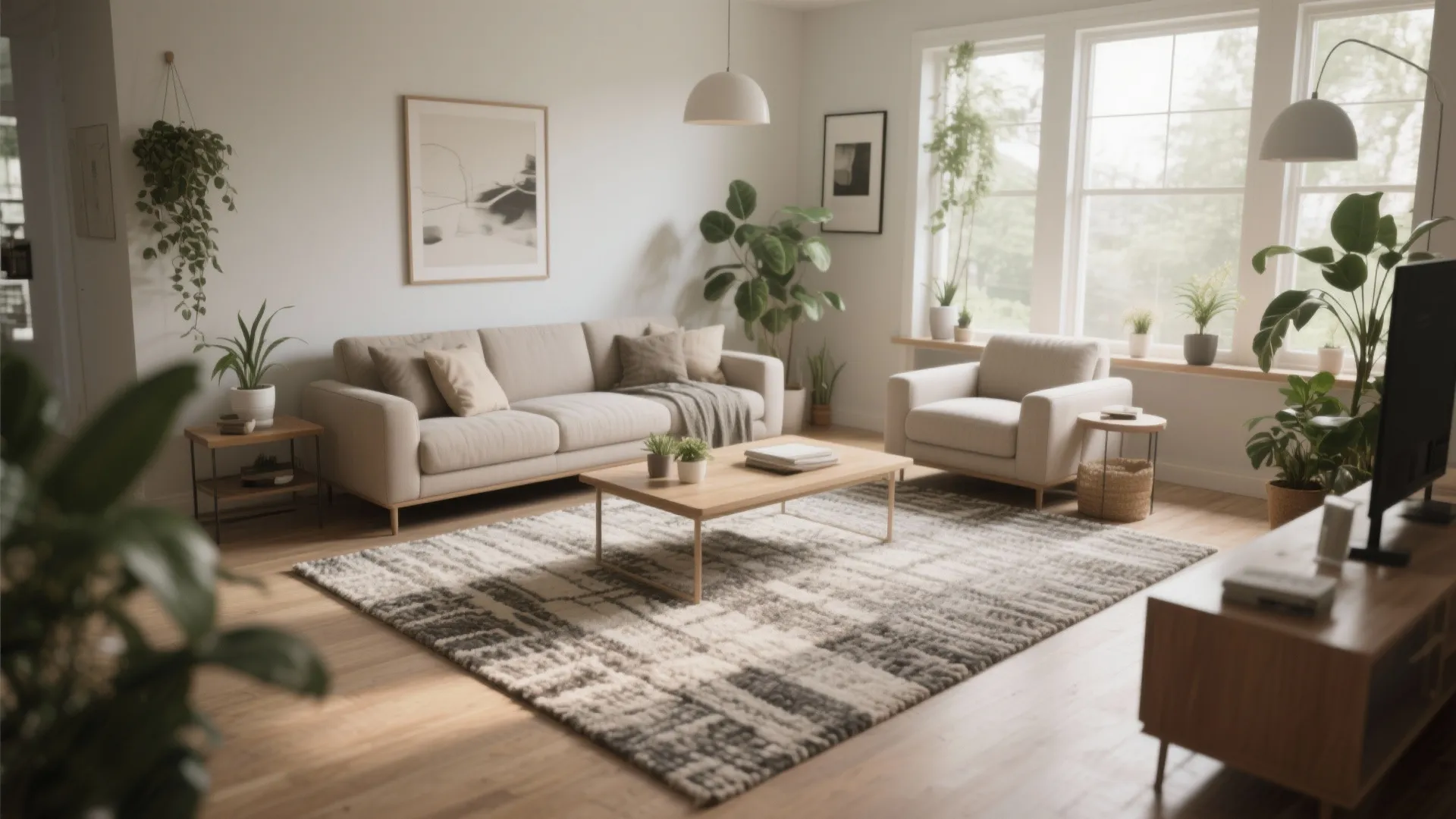 8. Area Rug for Zoning