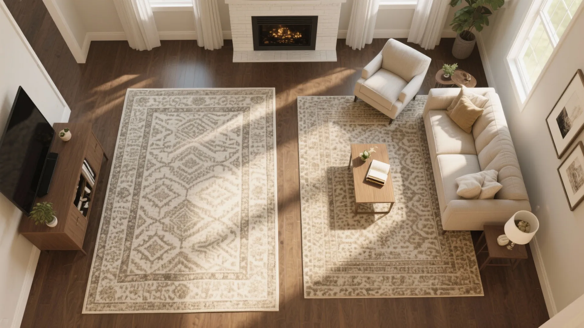 5. Area Rug Zoning