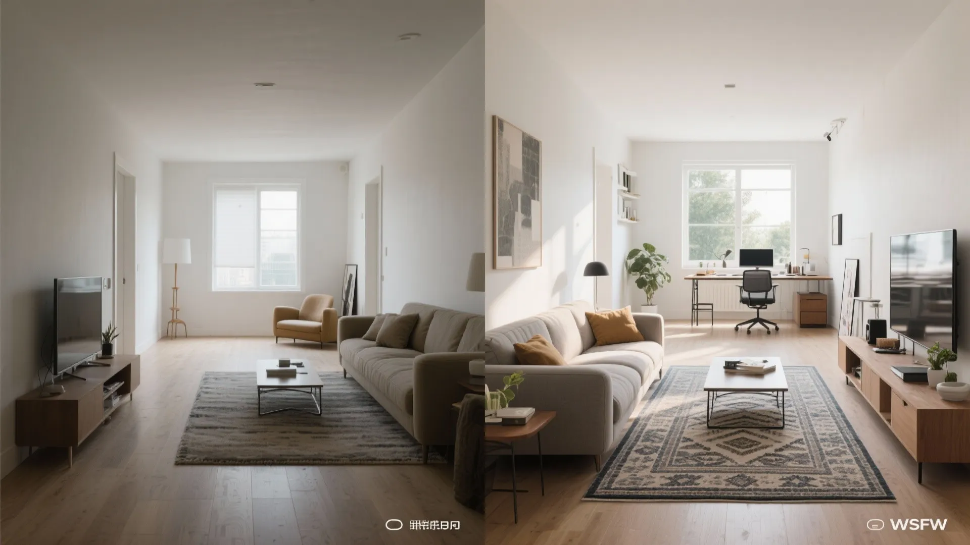 10. Area Rugs to Define Zones