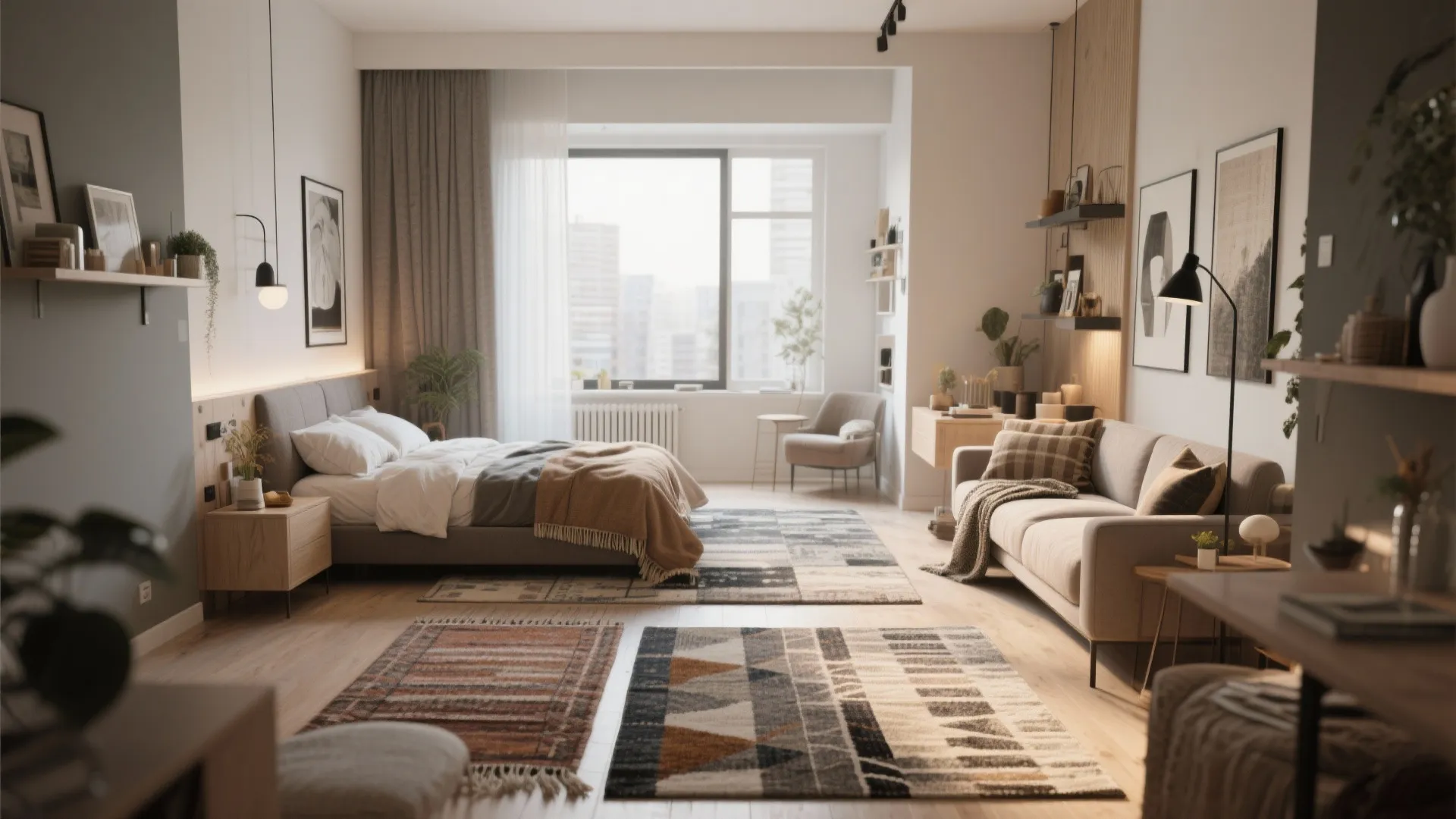 Area Rugs to Define Zones