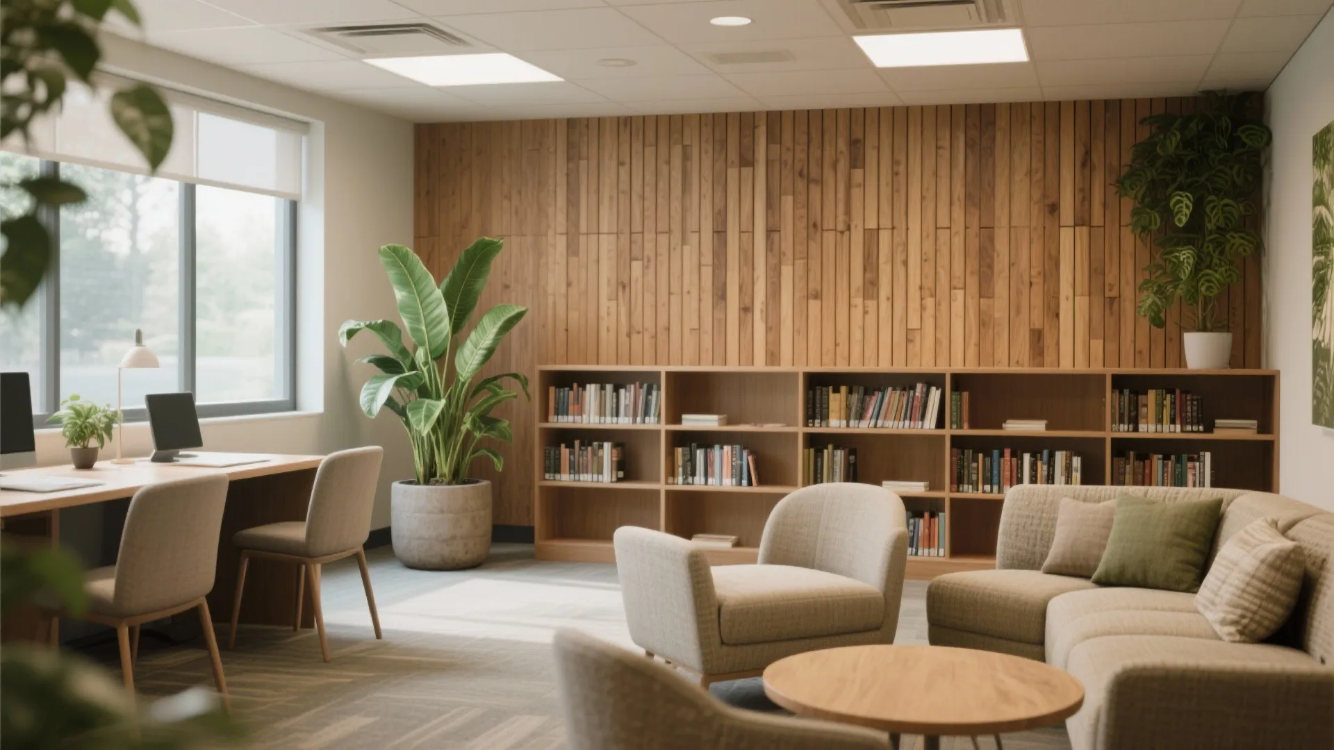 Biophilic Touches + Warm Materials