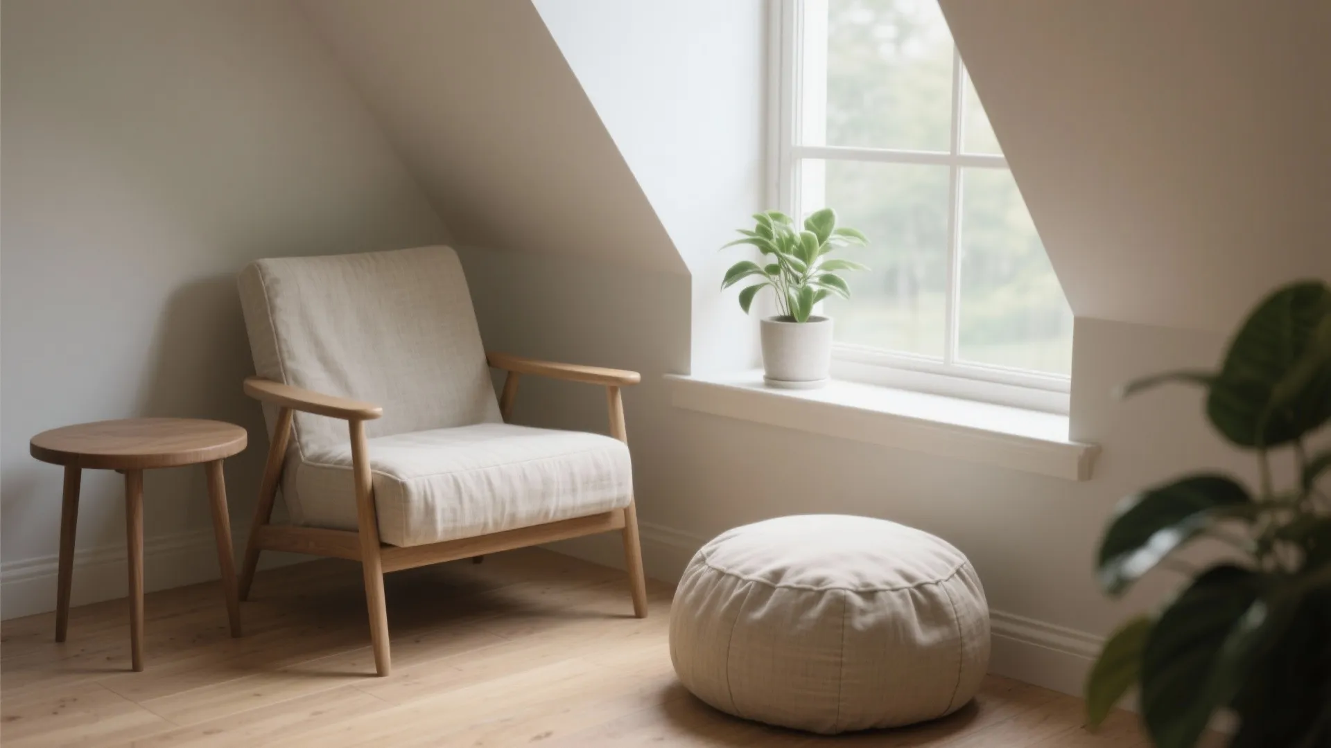 2. Armless Accent Chair — flexible and friendly