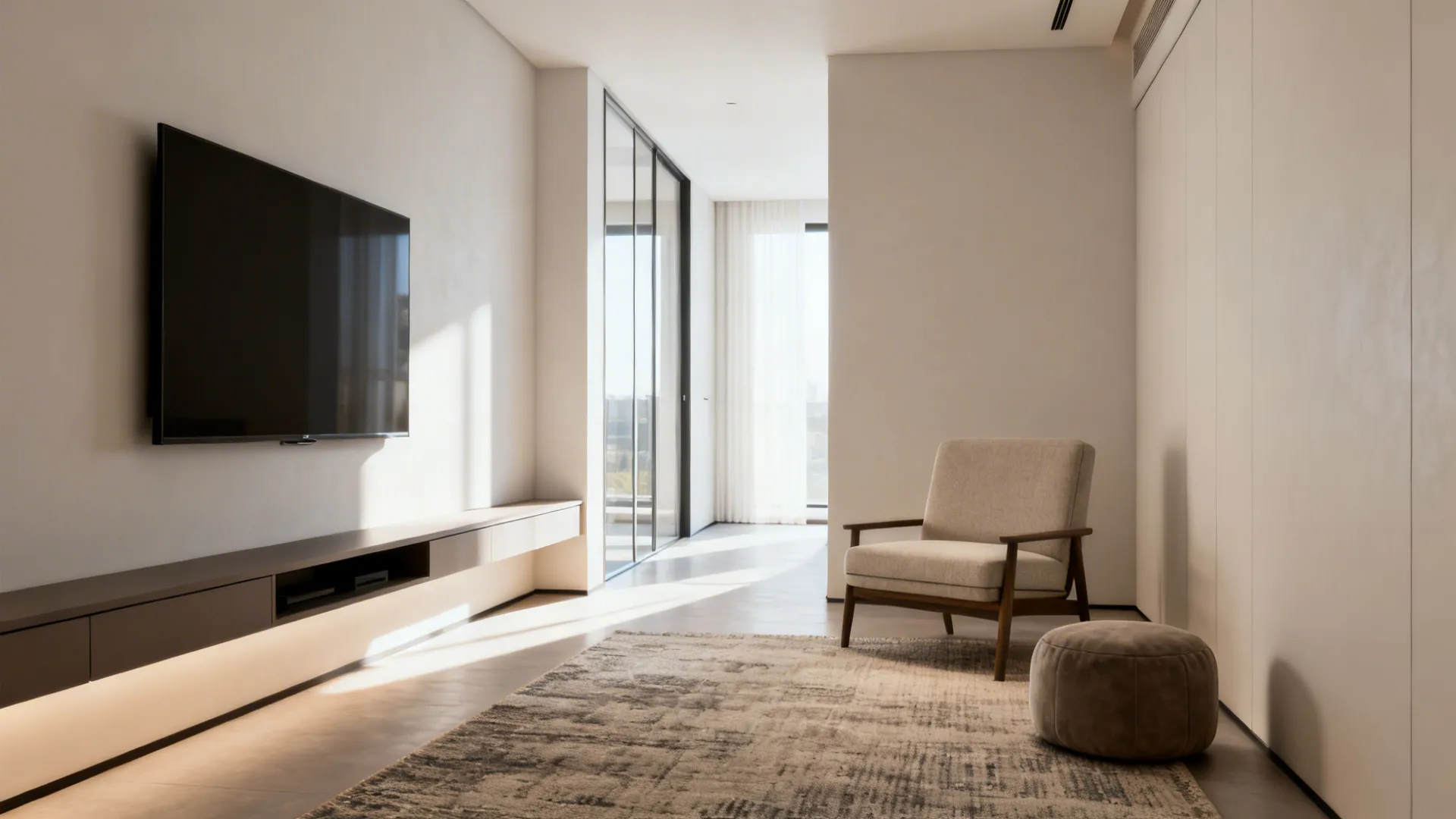 2. Armless Accent Chair