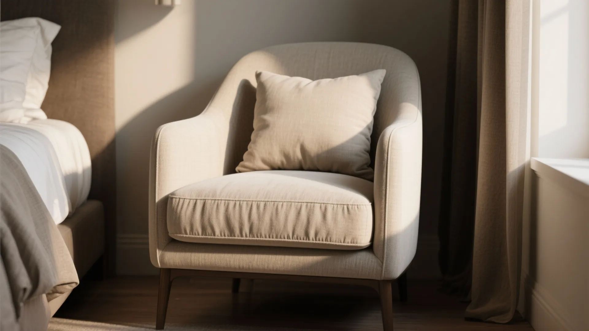 1. Armless Accent Chair
