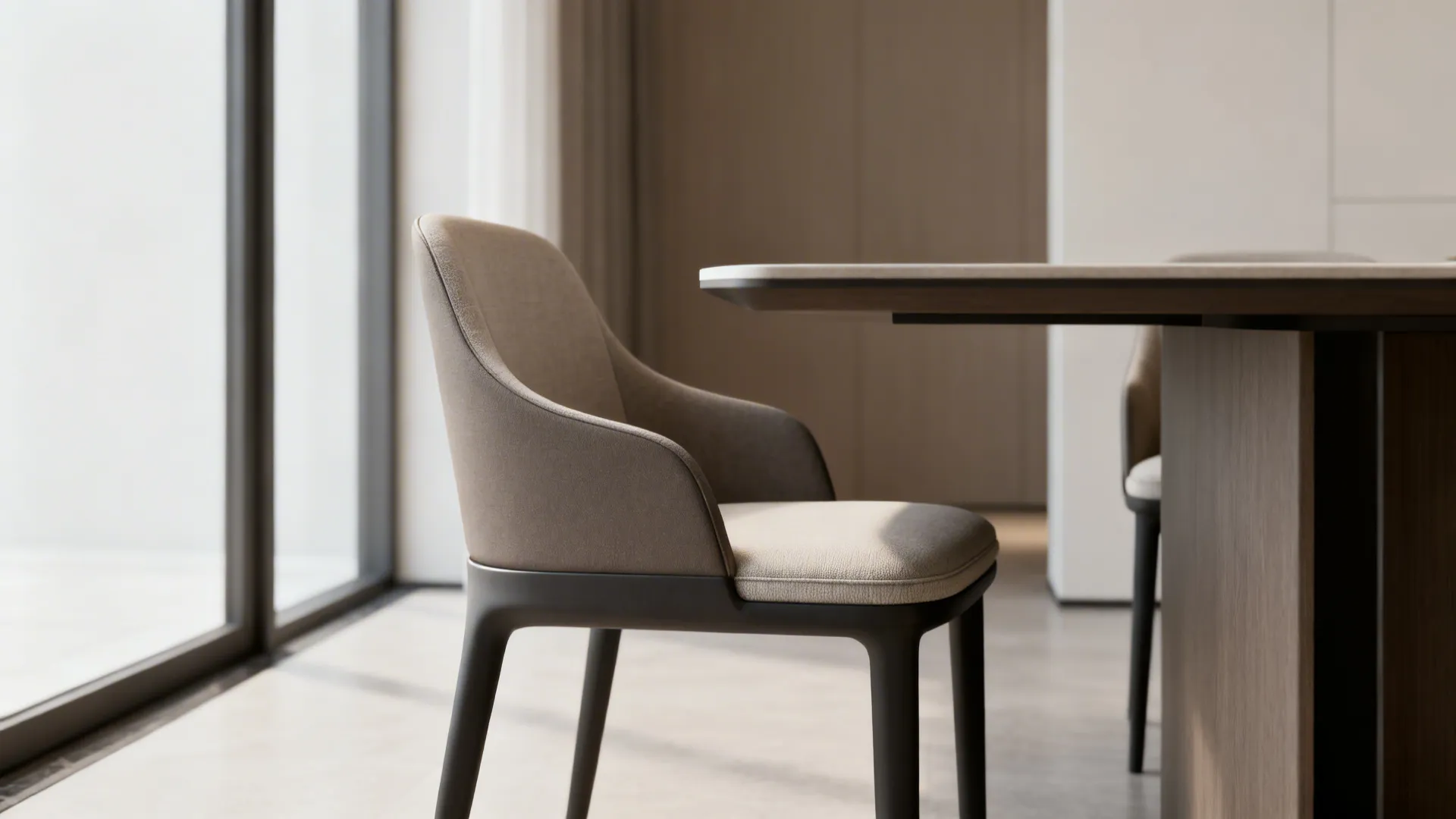 3. Armless Dining Chairs