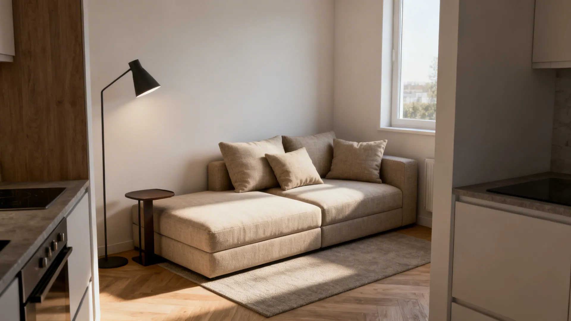 3. Armless sectional module