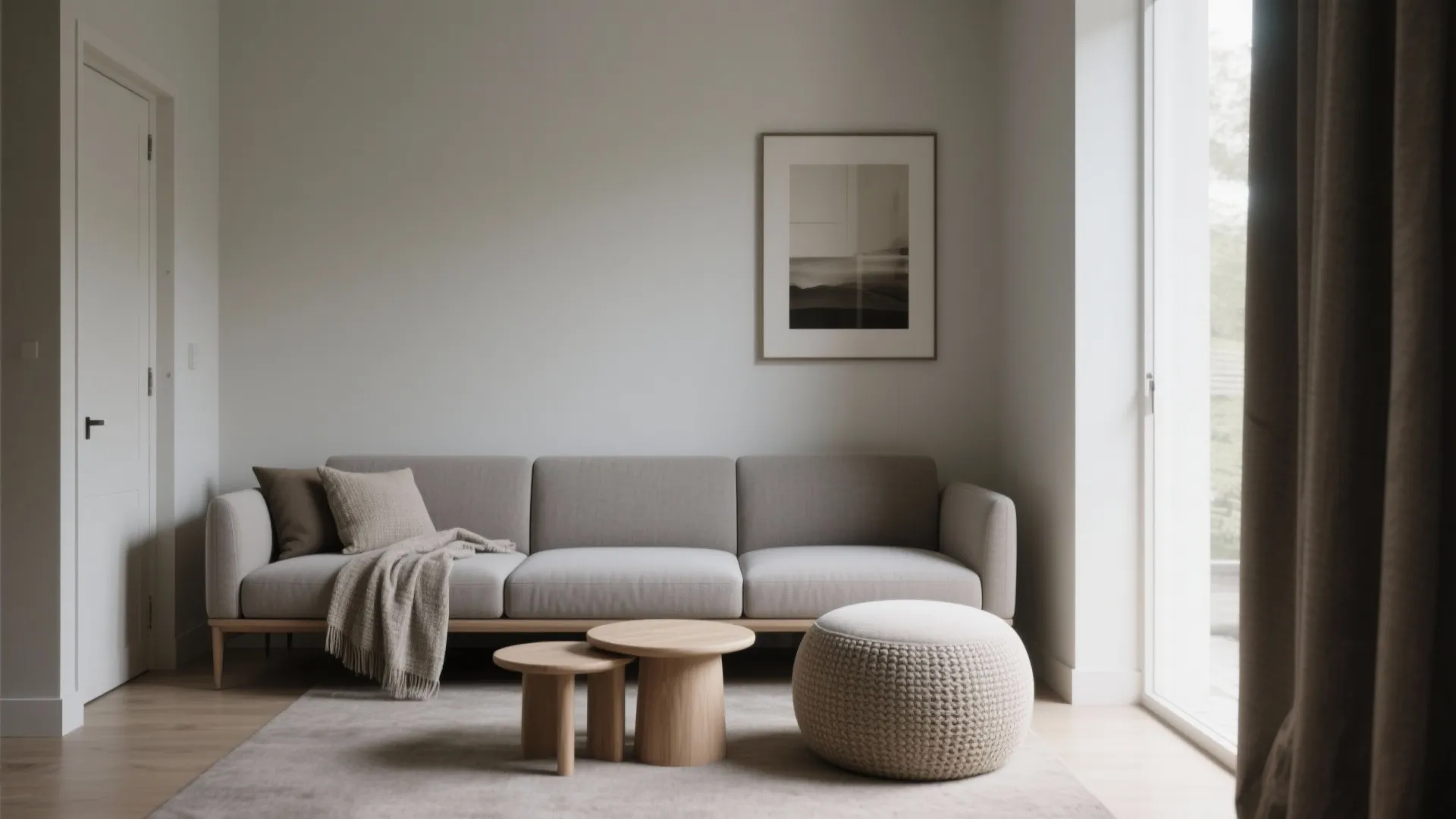 2. Armless, modern two-seater