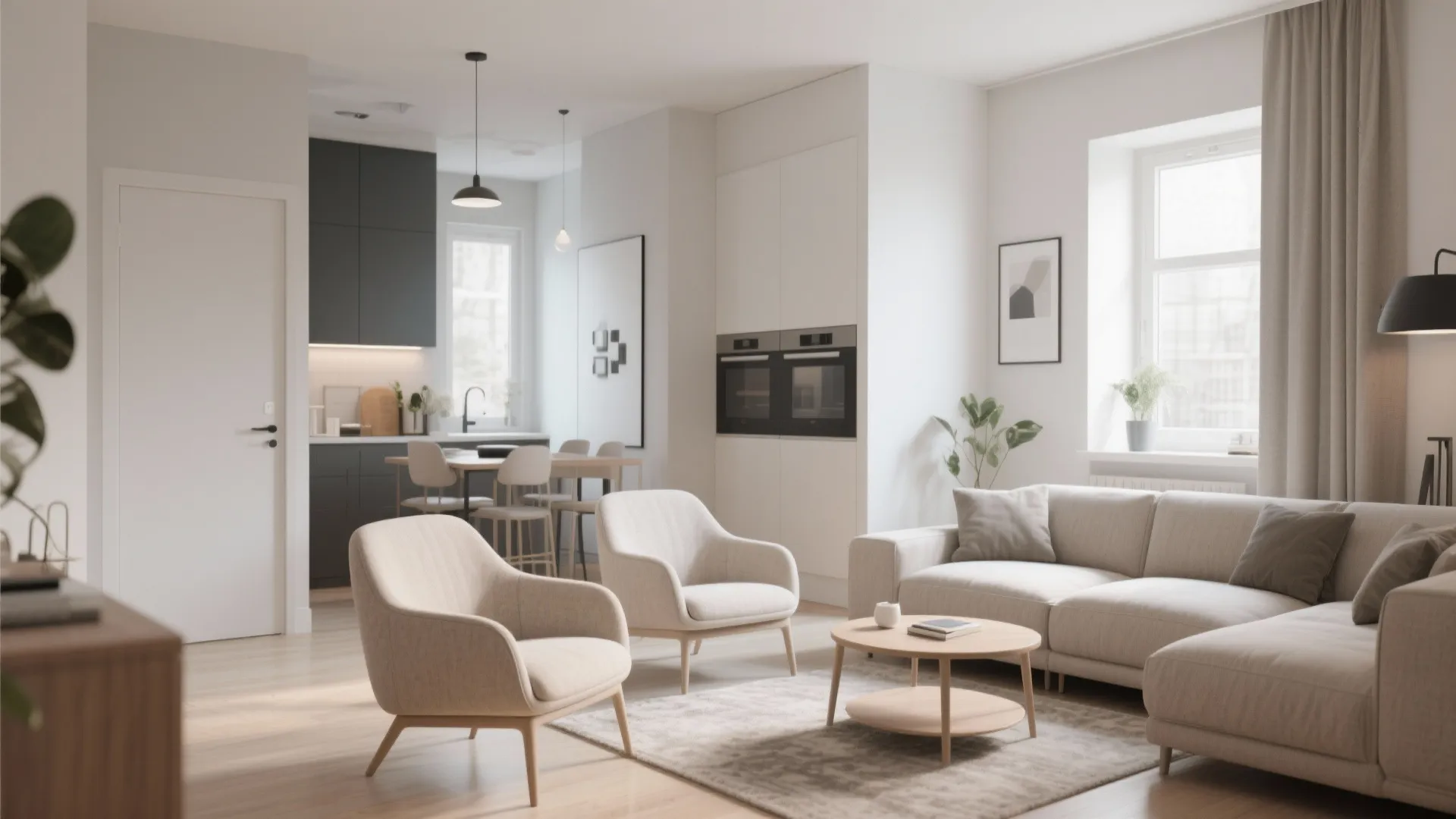 7. Armless Upholstered Chairs