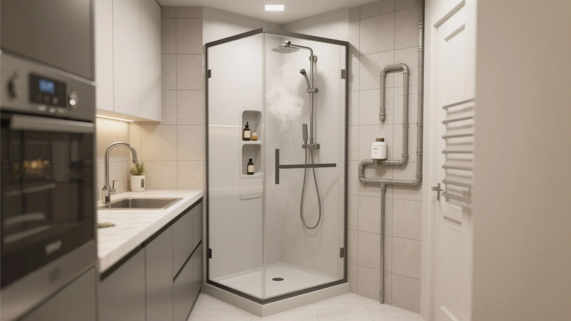 3. Compact Aromatherapy Shower