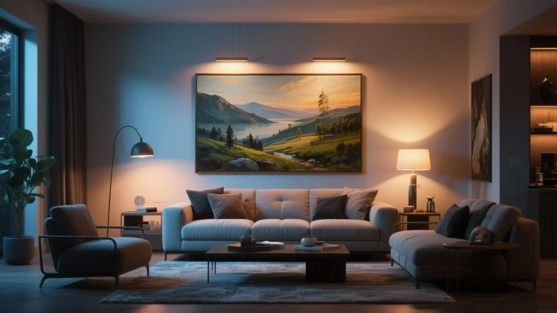 Pair with Accent Lighting