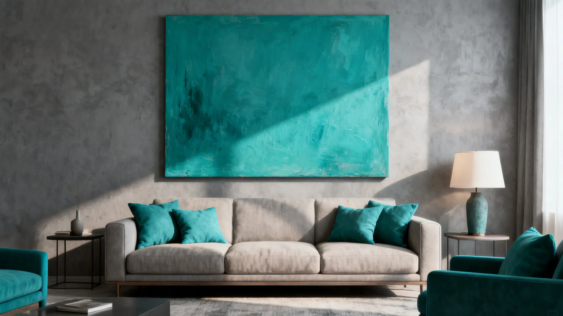 3. Add Color Through Art and Accessories