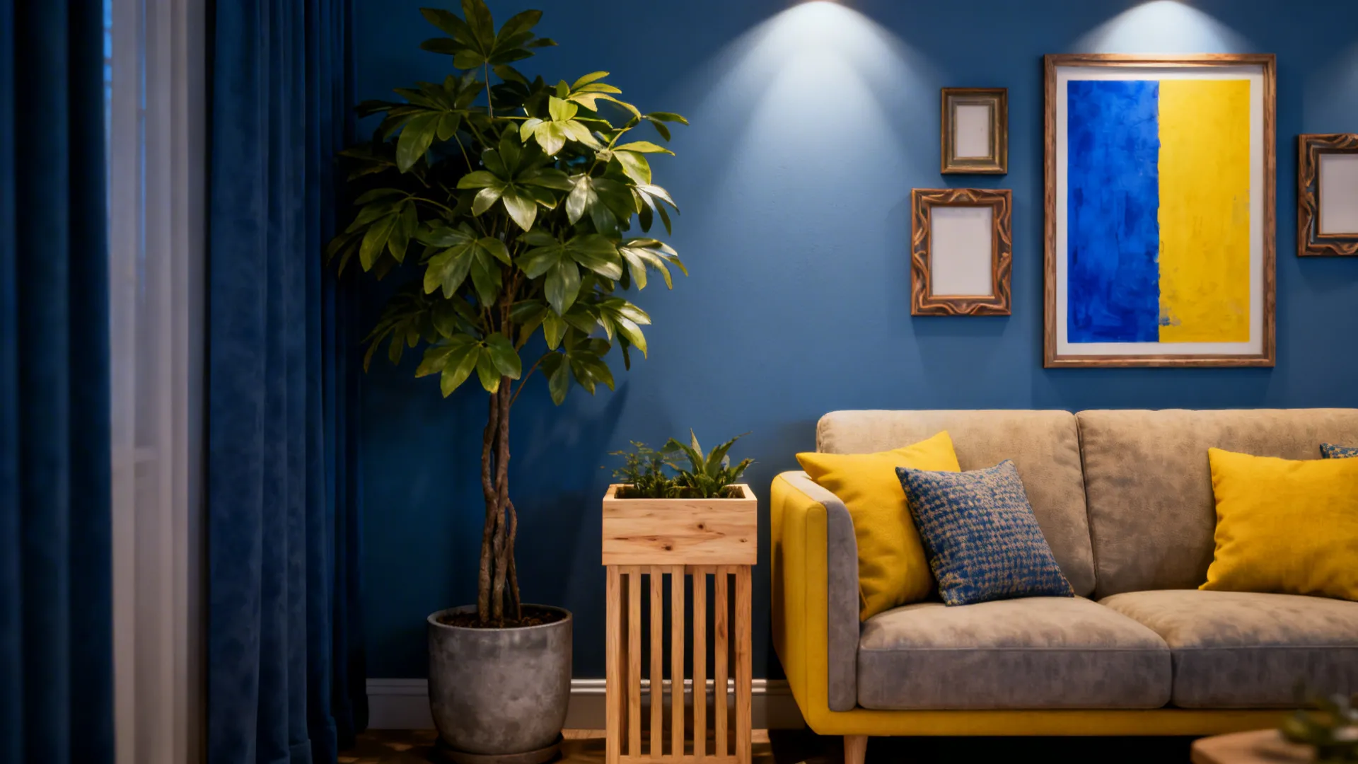 5. Play with Art and Greenery