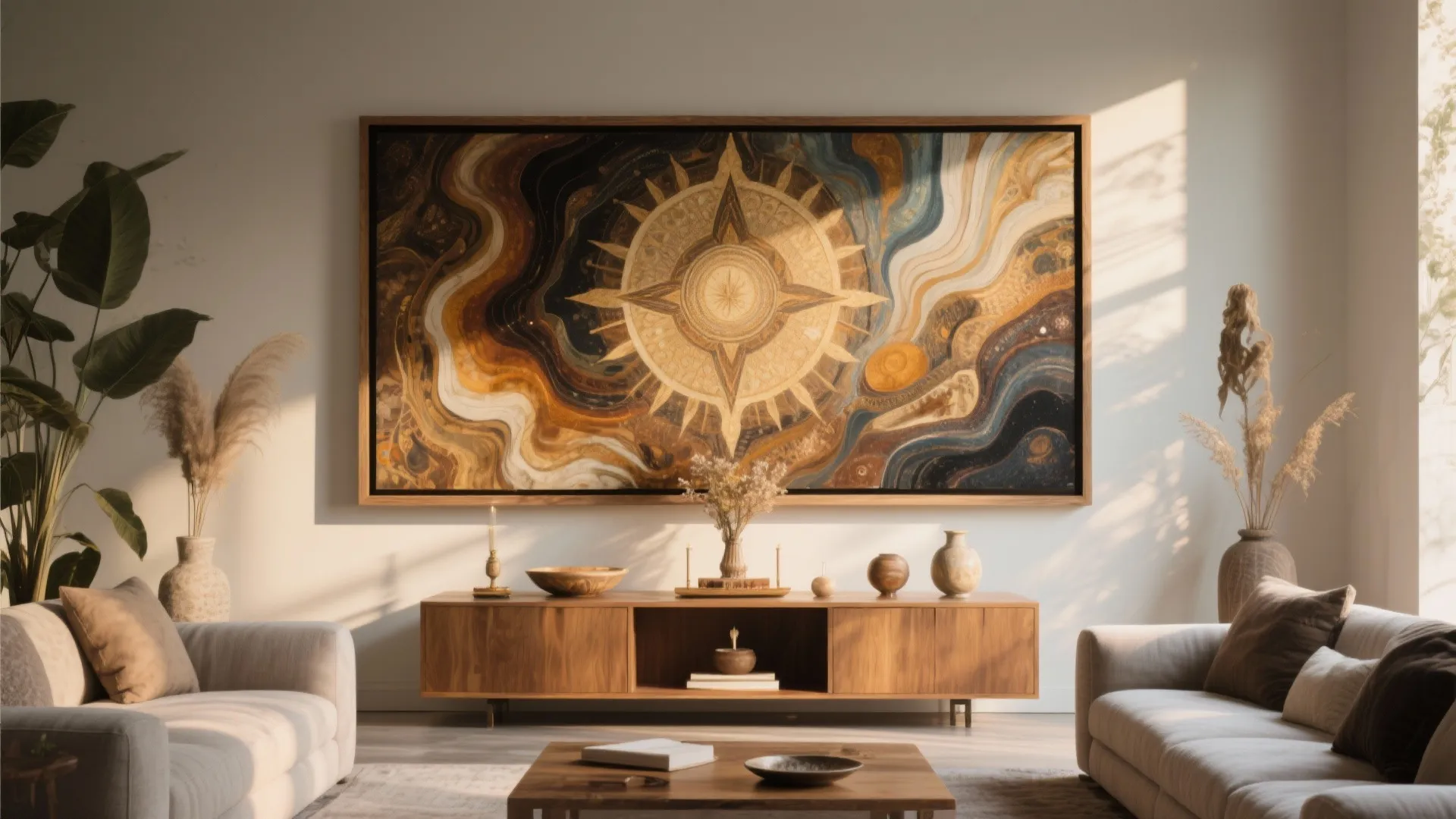 Art-Led Altar Backdrop