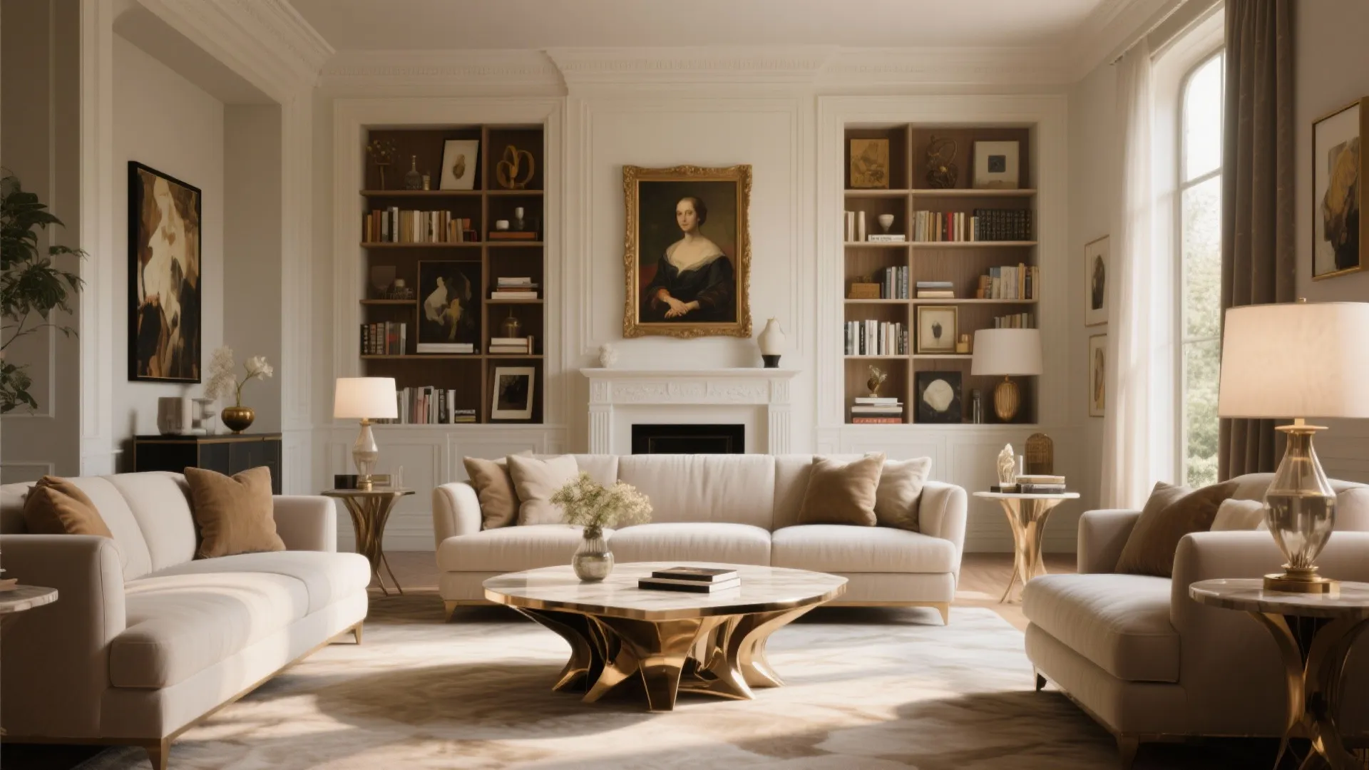 4. Incorporating Art and Bespoke Furniture