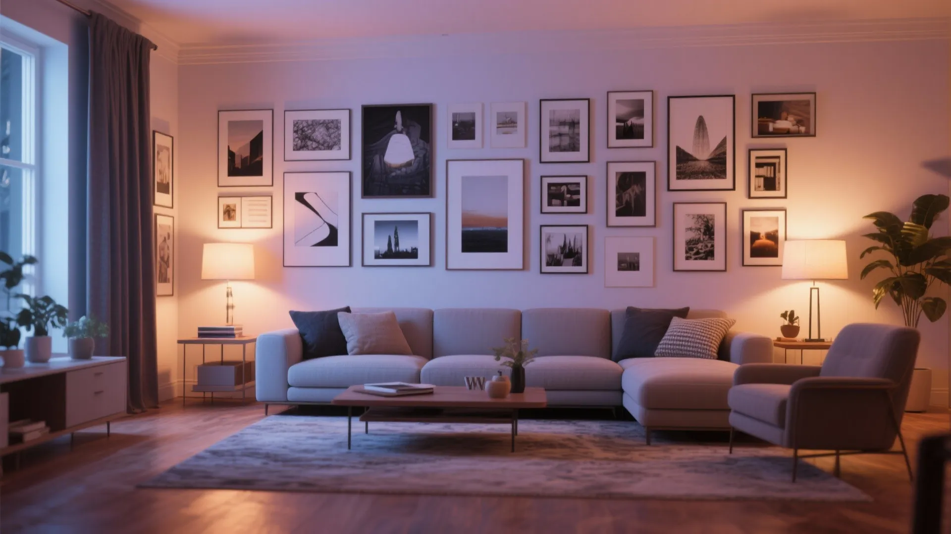 10. Art Curation Wall