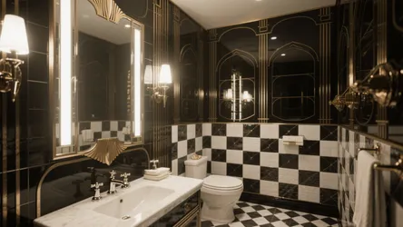 10 Art Deco Bathroom Design Ideas